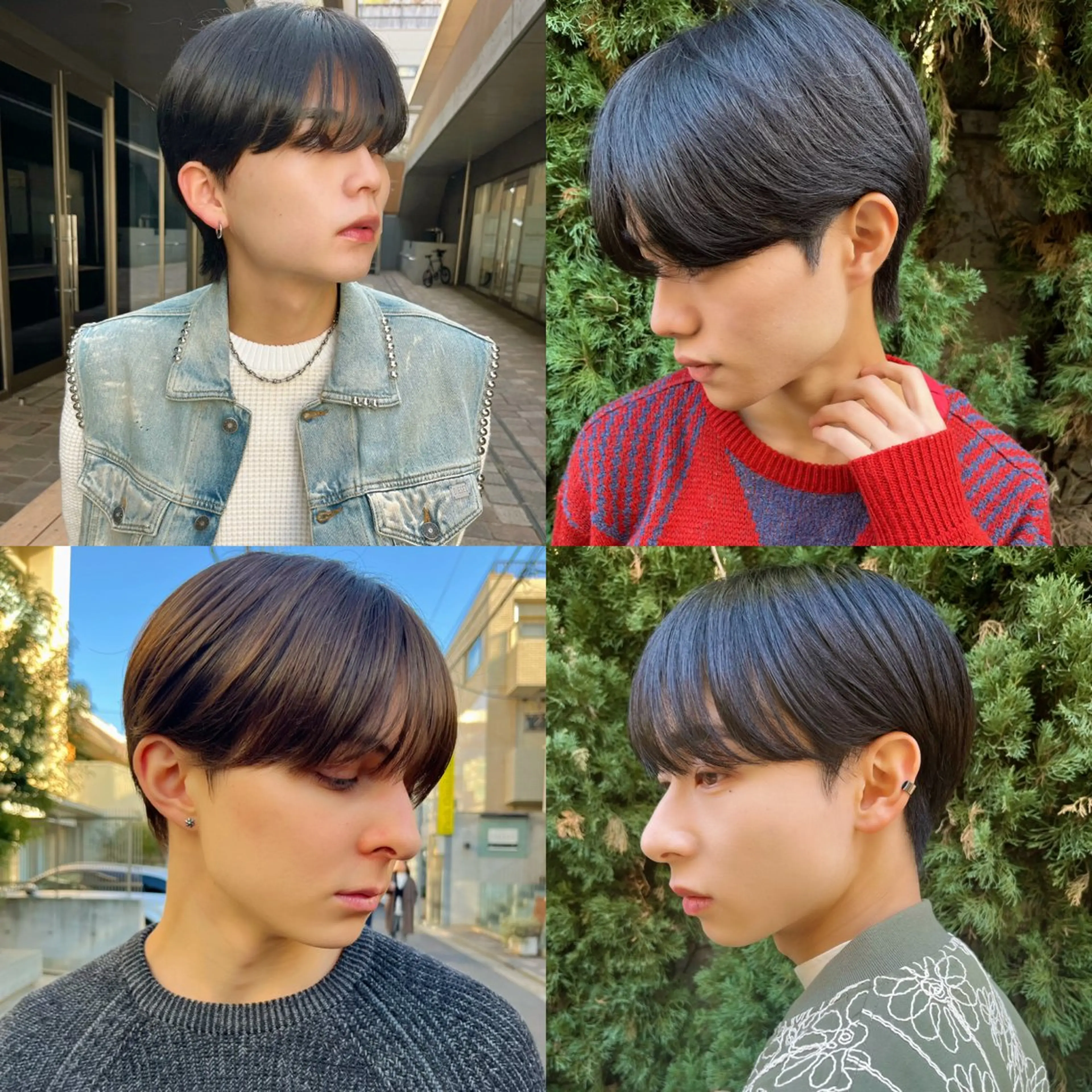 ショート メンズ メンズ🍃ナチュラル 韓国風ヘアRENのヘアスタイル