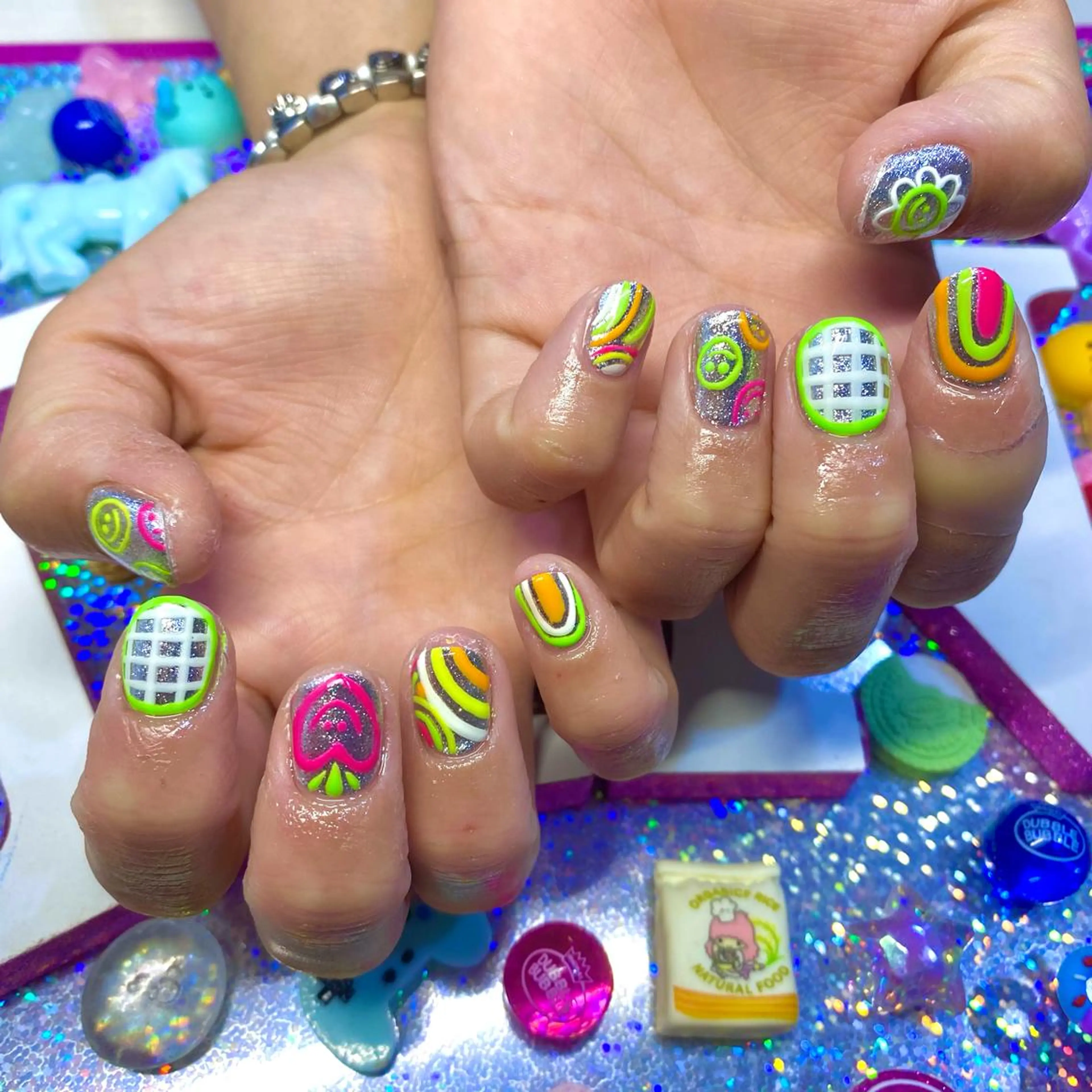 ネイル アートネイル クリアネイル ジェルネイル ニュアンスネイル オフィスネイル 8appy YUKITIN.Bのネイルデザイン