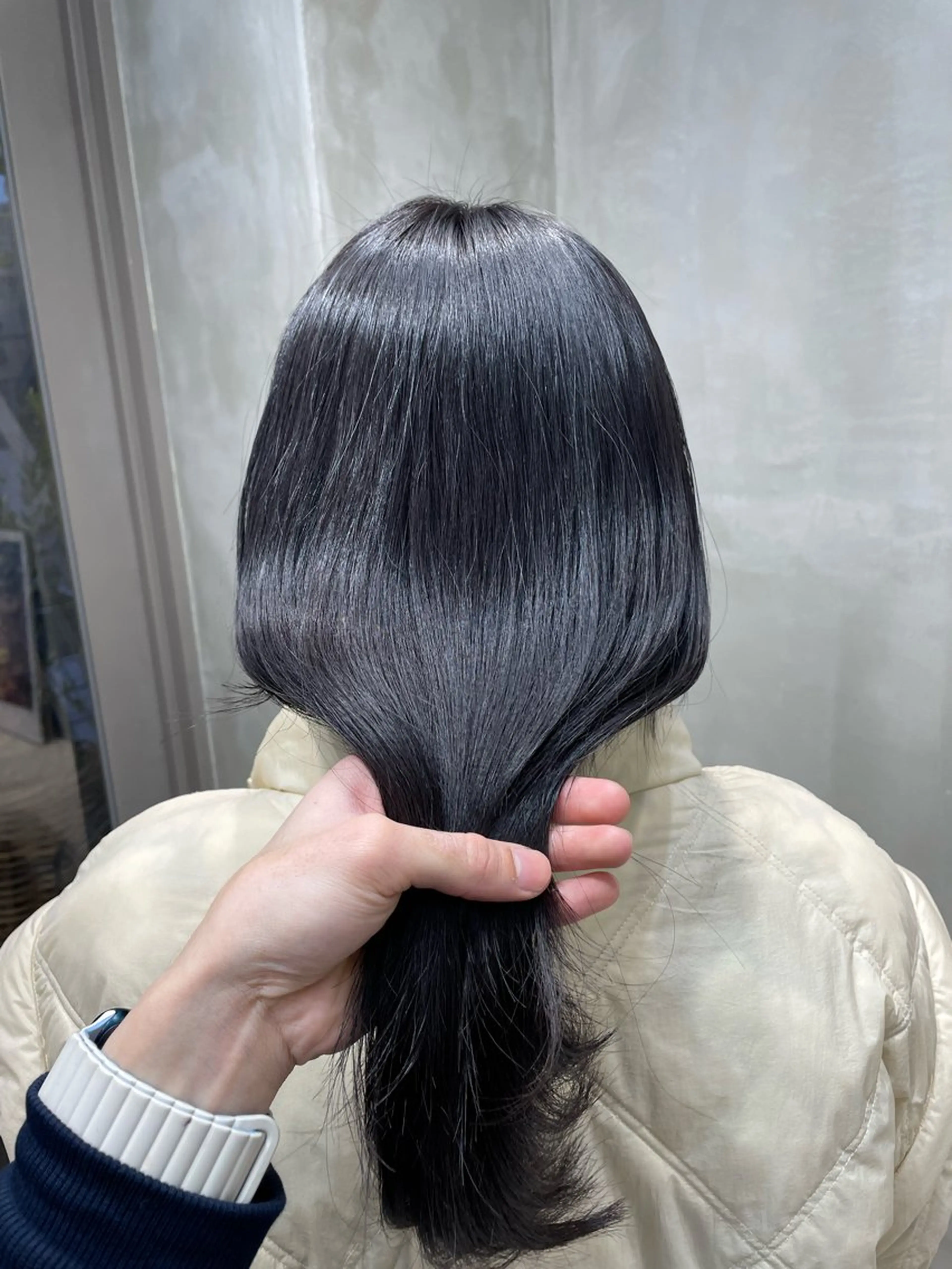 ミディアム カラー ヘアアレンジ the path shogo🌻のヘアスタイル