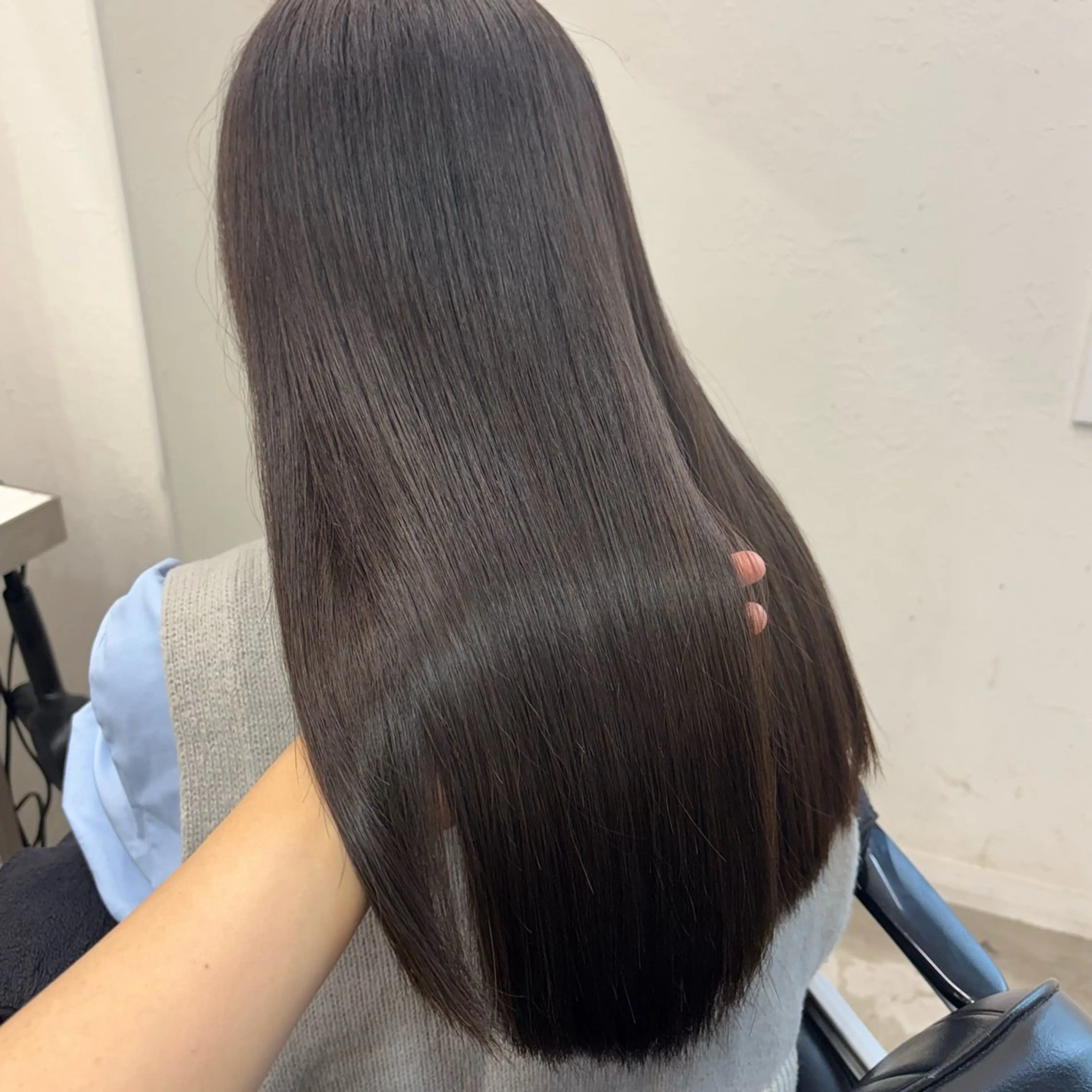 ロング カラー カット ヘアカラー トリートメント 髪質改善/縮毛矯正/ 暖色カラー🎀🪞のヘアスタイル