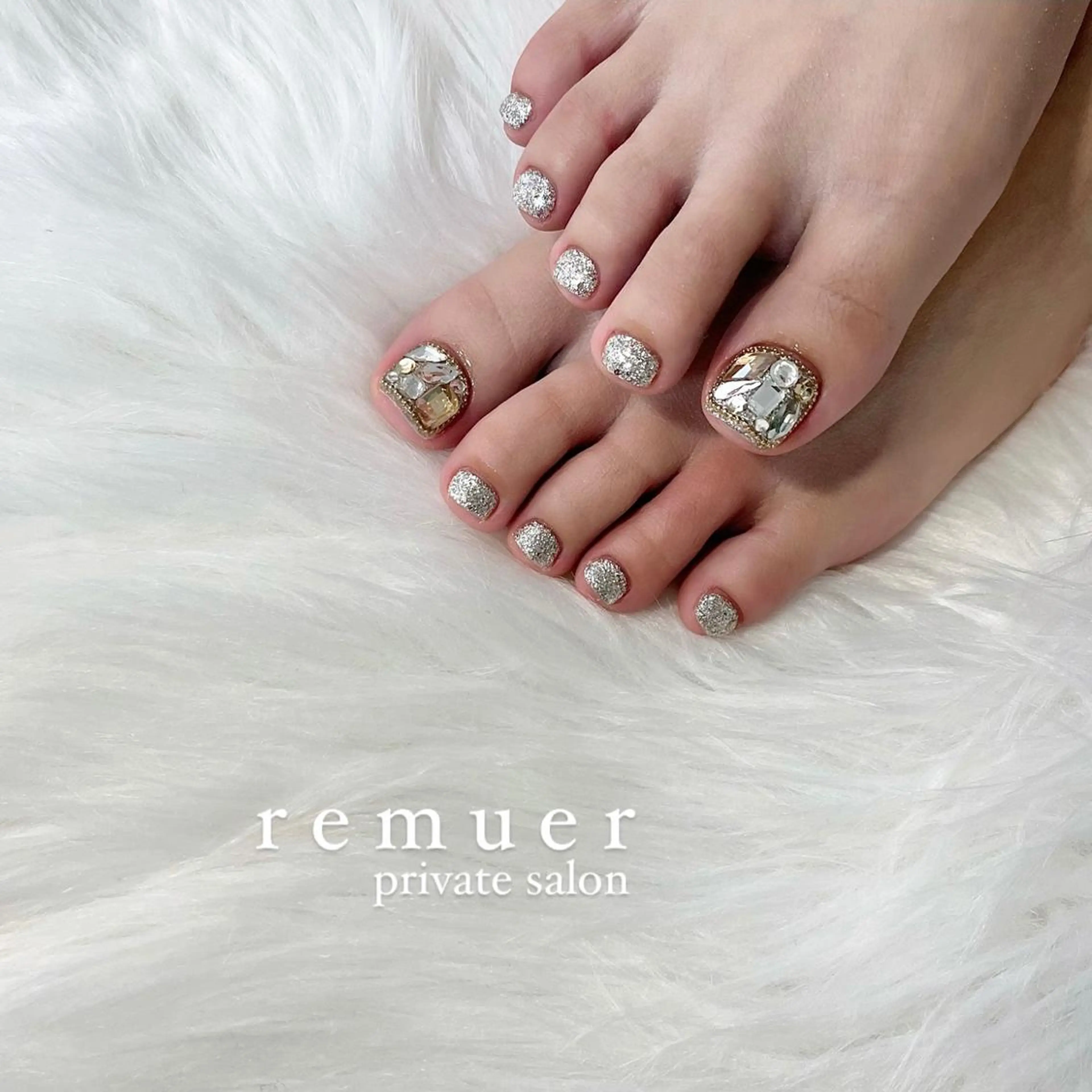 ネイル フットネイル nail salon remuerのネイルデザイン