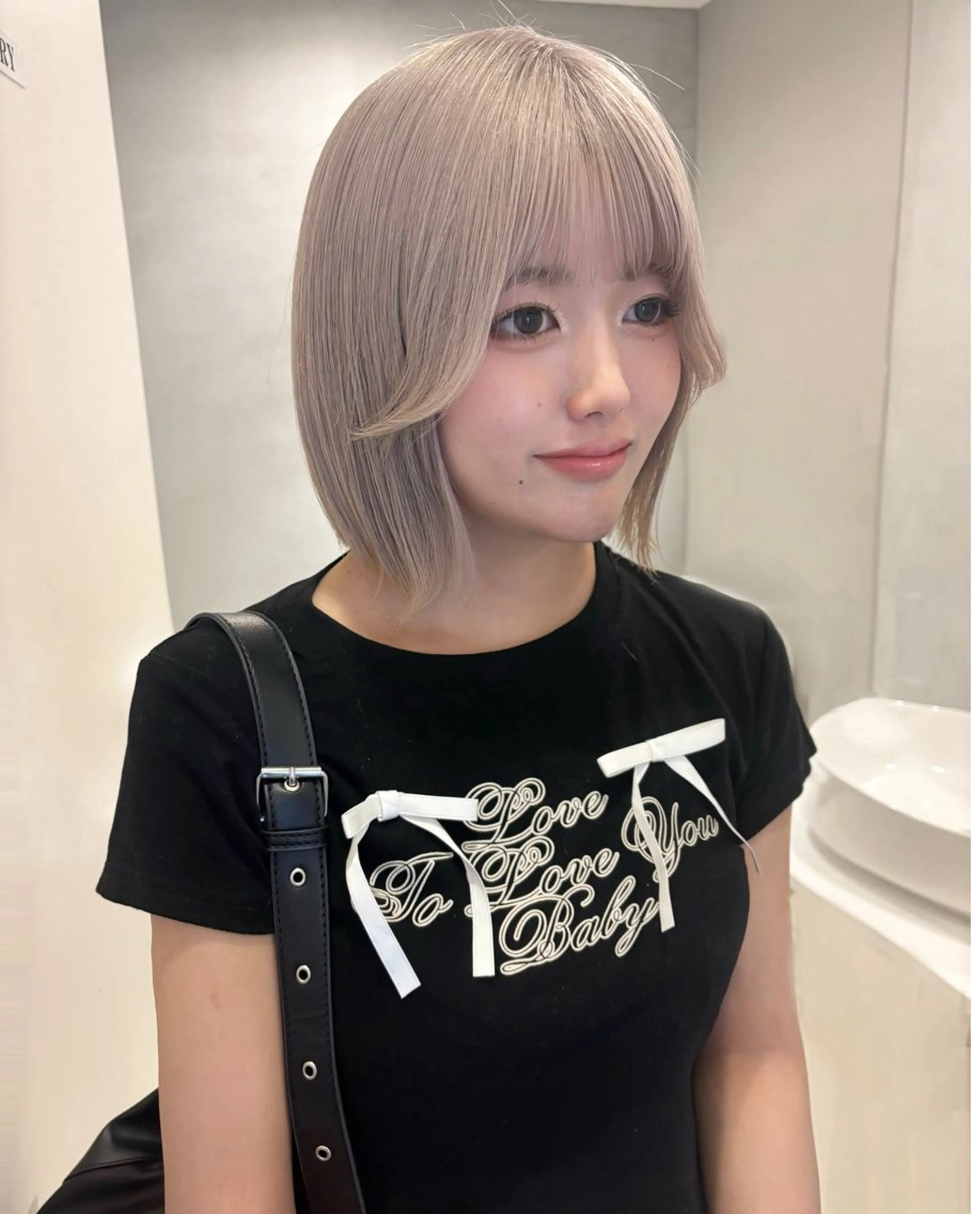 ショート LINDO TOKYO UMEDA所属・梅田/ハイトーン /カラー特化/りんくのヘアスタイル