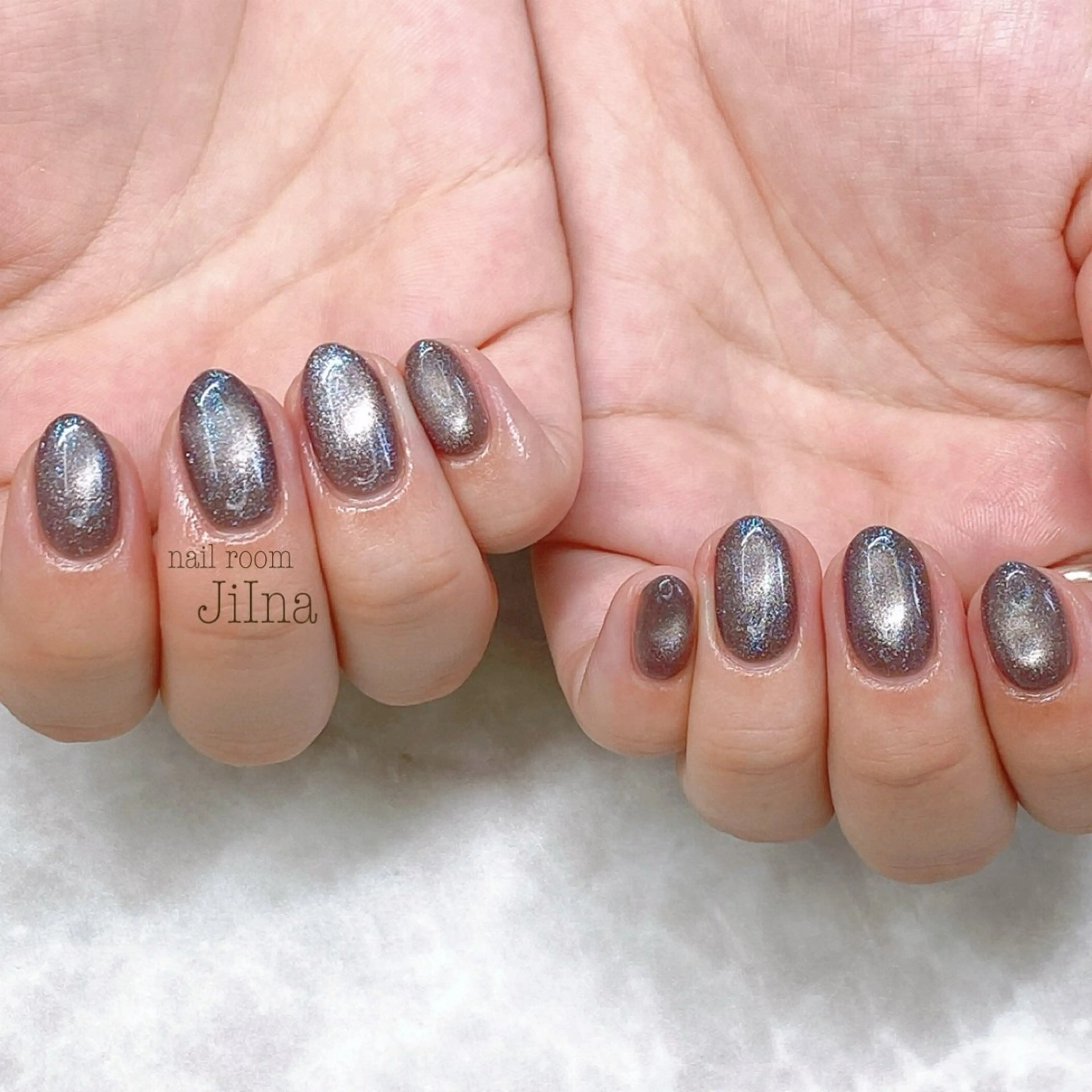 ネイル マグネットネイル nail room JiInaのネイルデザイン