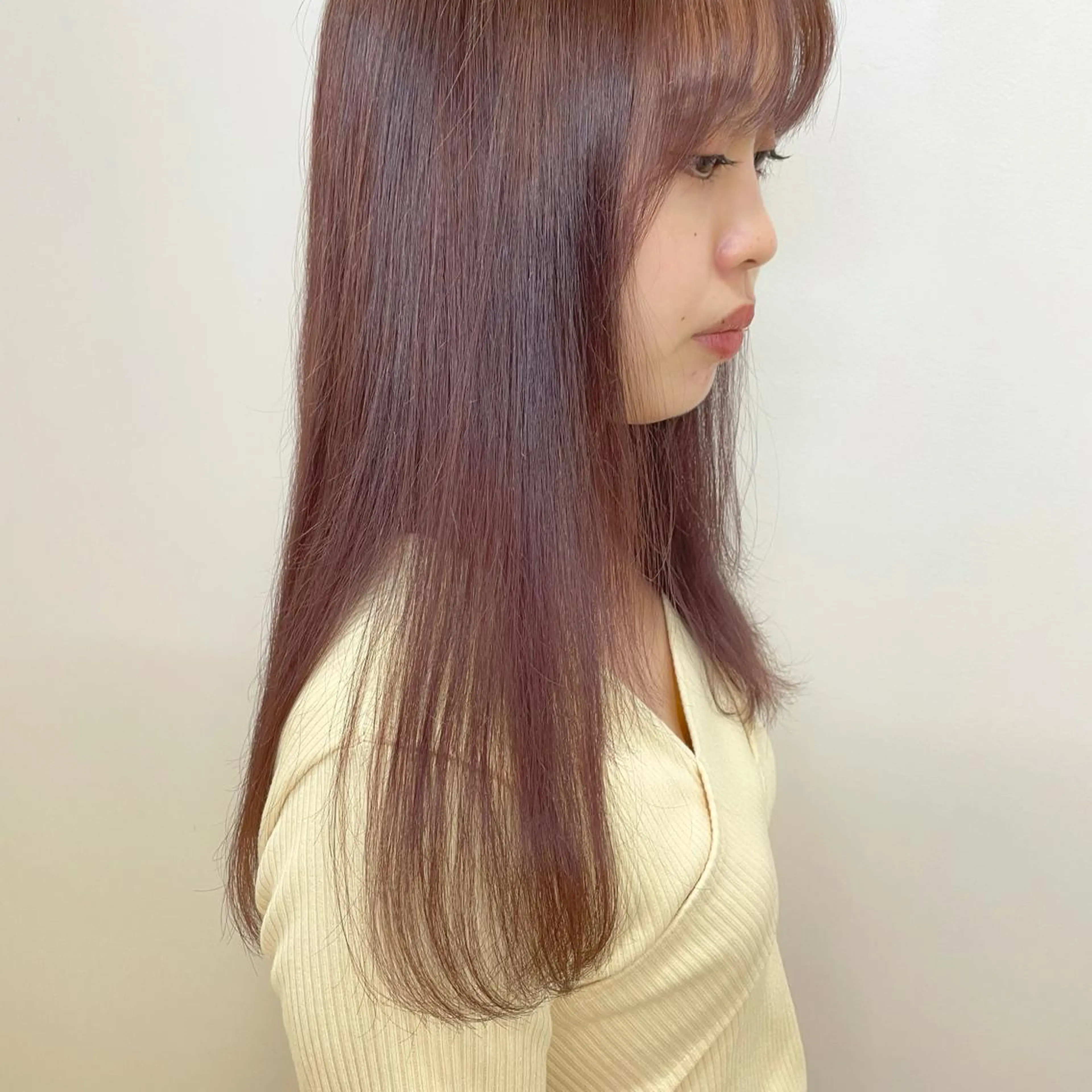 カラー ヘアカラー 小濵 美月のヘアスタイル