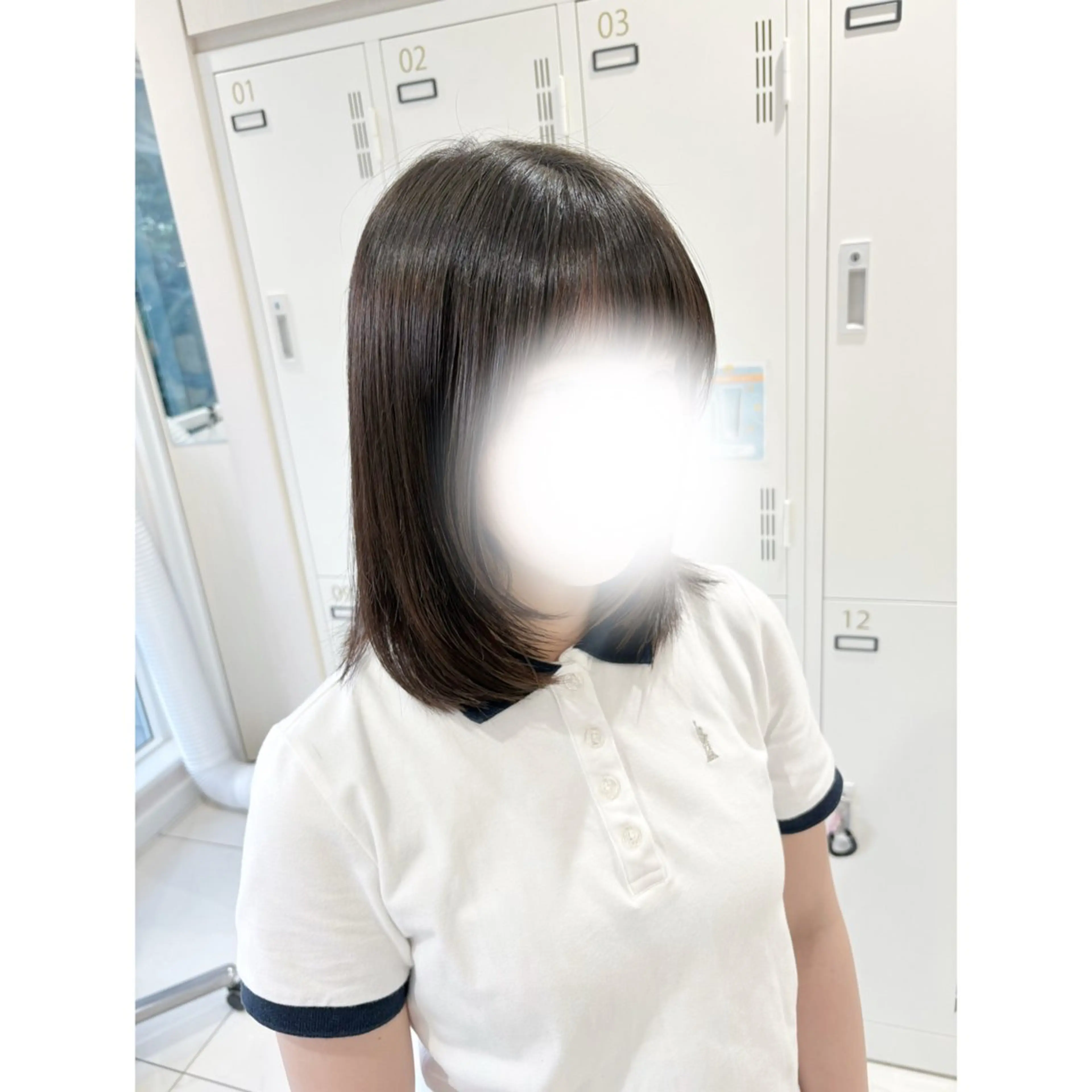 ミディアム カット トリートメント 韓国ヘア 🎀中川綾乃🎀のヘアスタイル