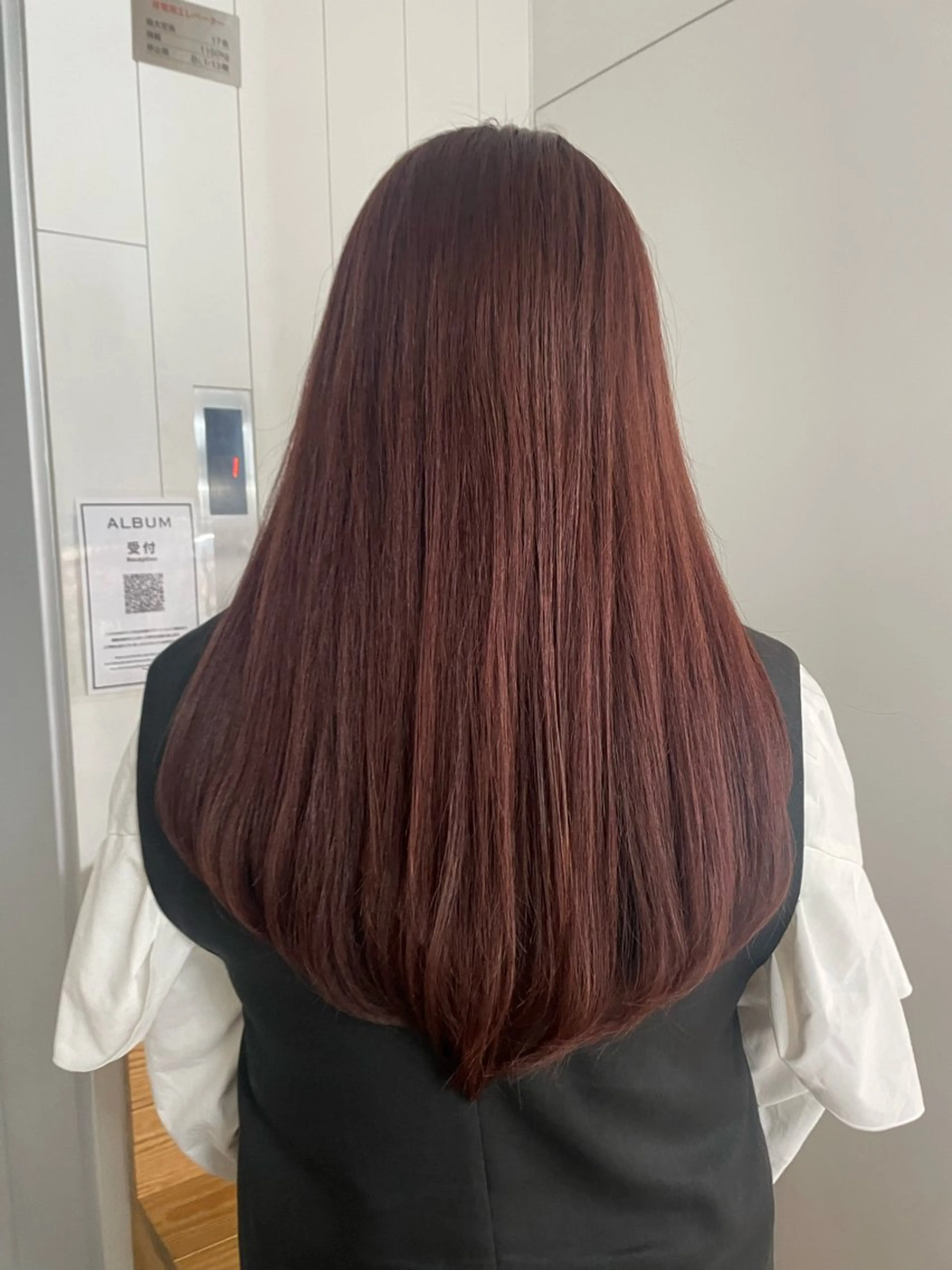 ロング カラー ALBUM銀座‪‪ RURUKA‪‪❤︎のヘアスタイル