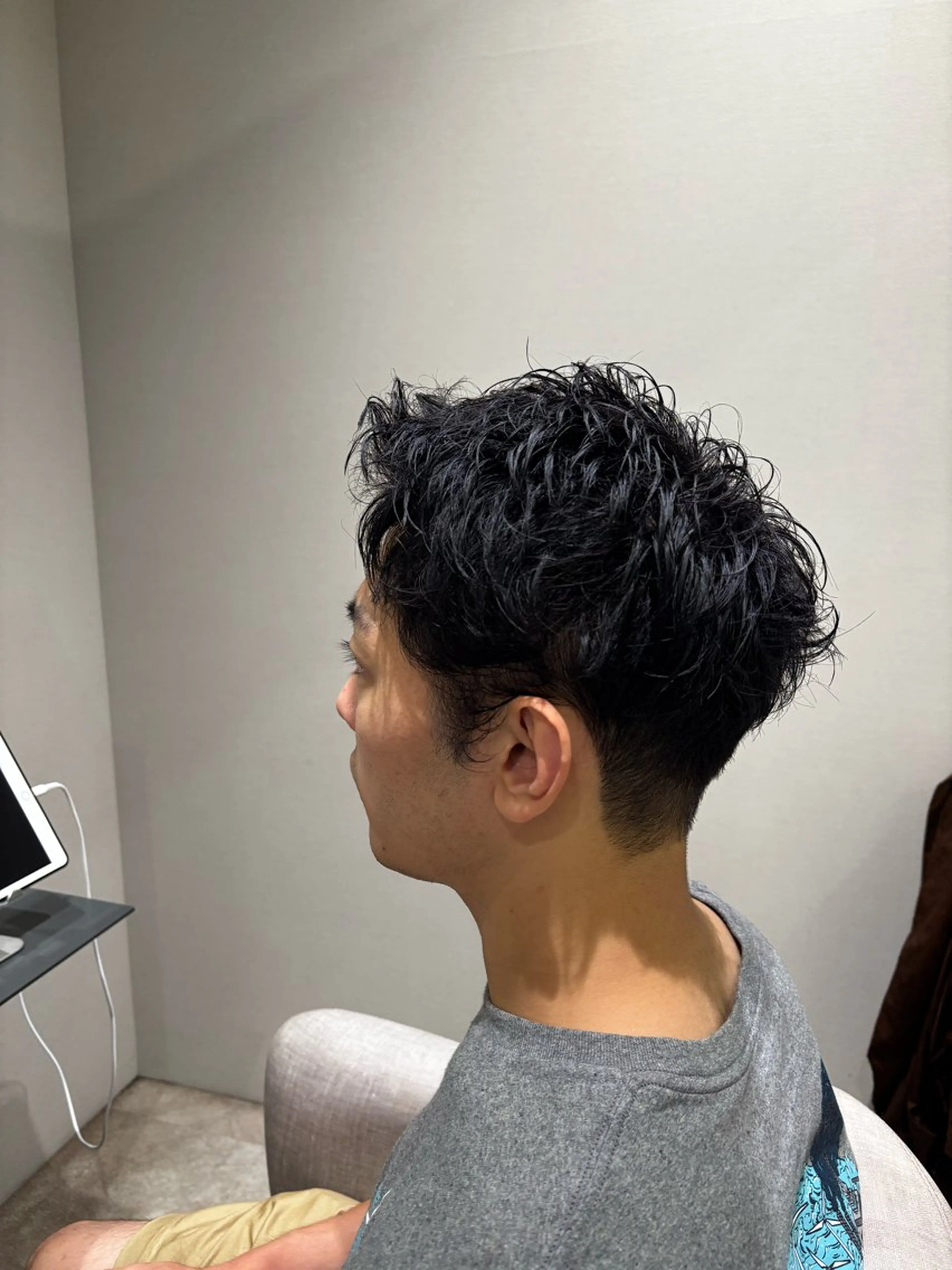 メンズ カット メンズカット メンズパーマ水橋柊太のヘアスタイル