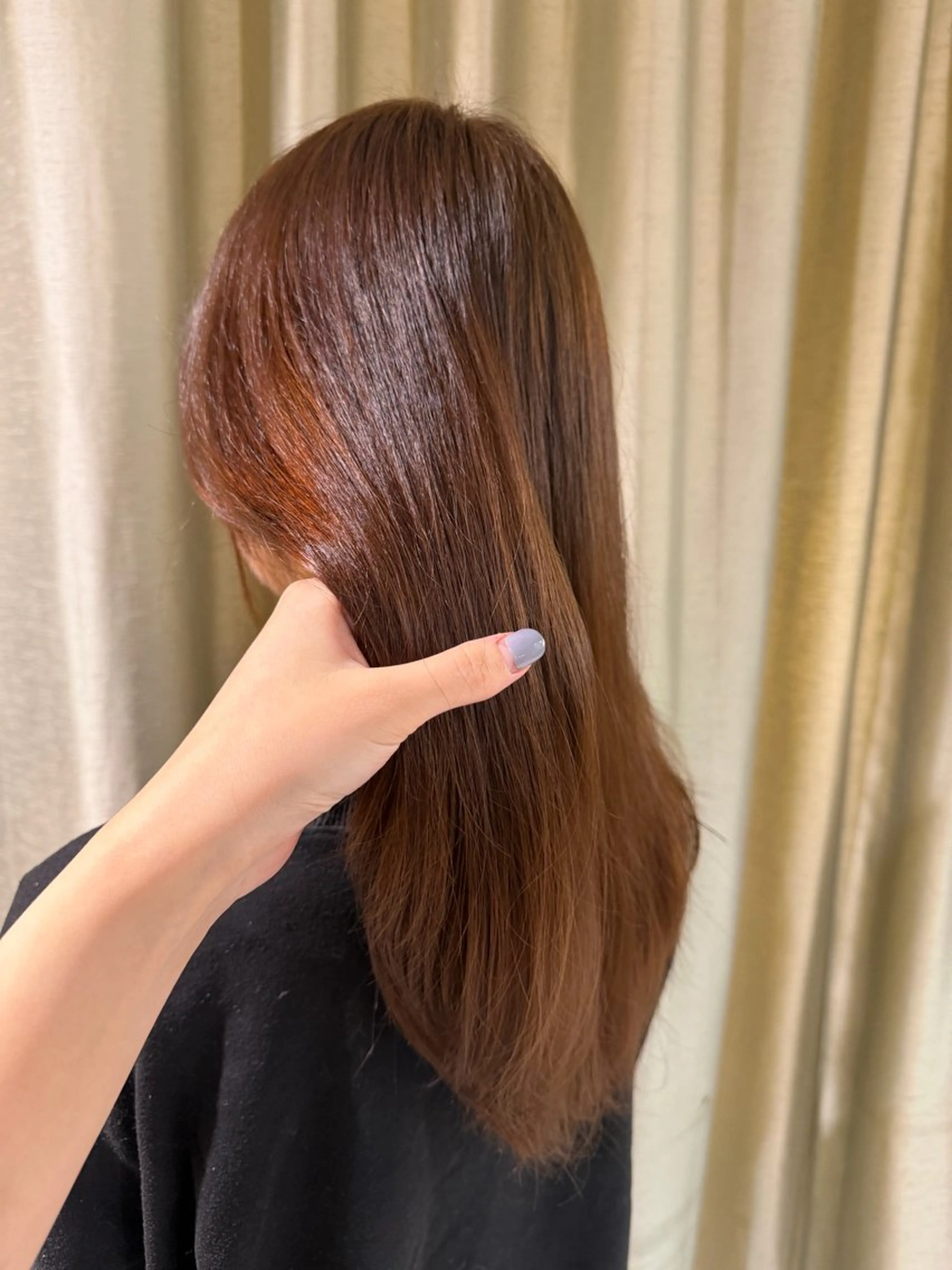 カラー ヘアカラー 吉田 莉子のヘアスタイル