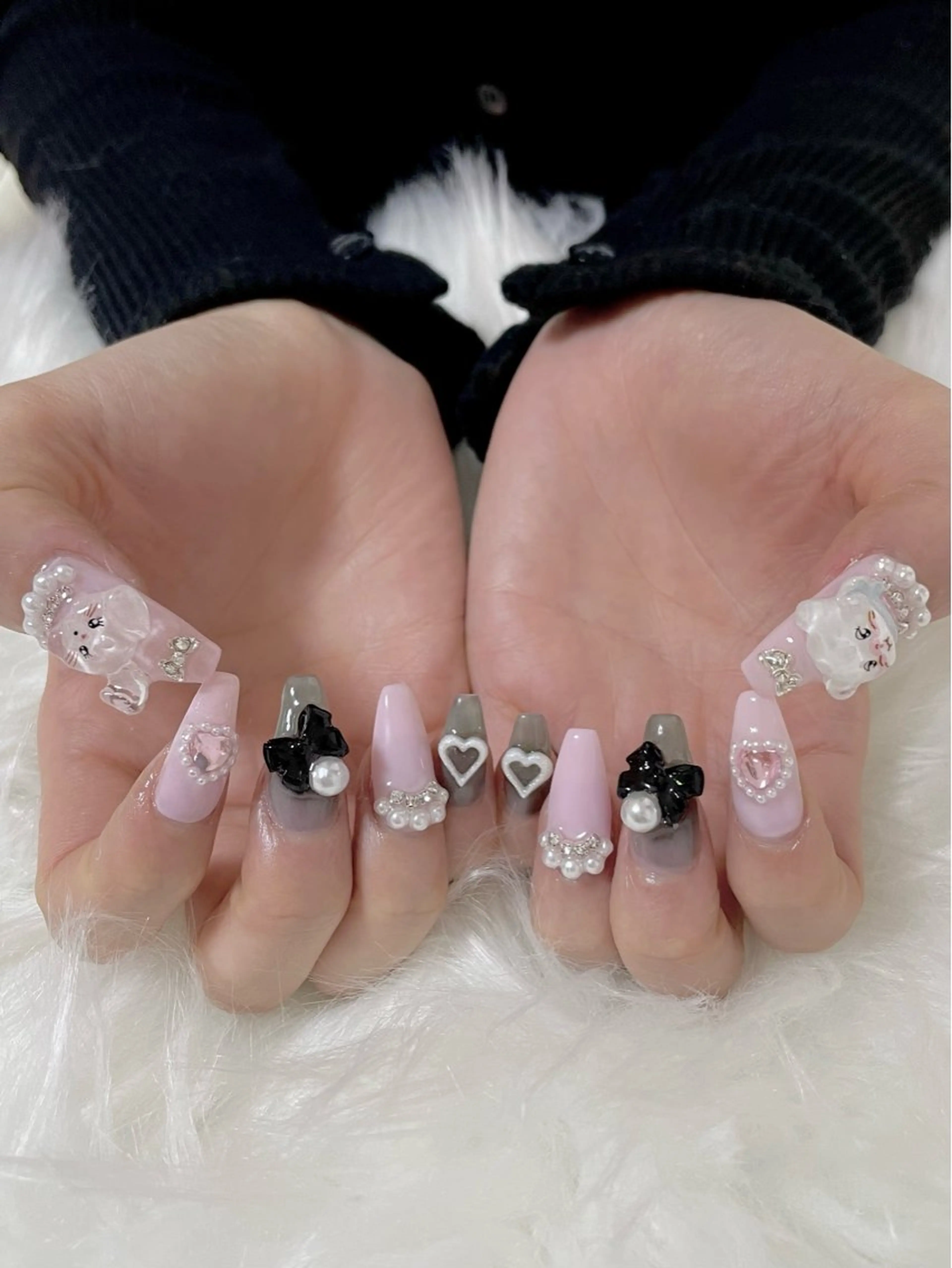 ネイル 長さ出し ハンドネイル RUMI nailのネイルデザイン