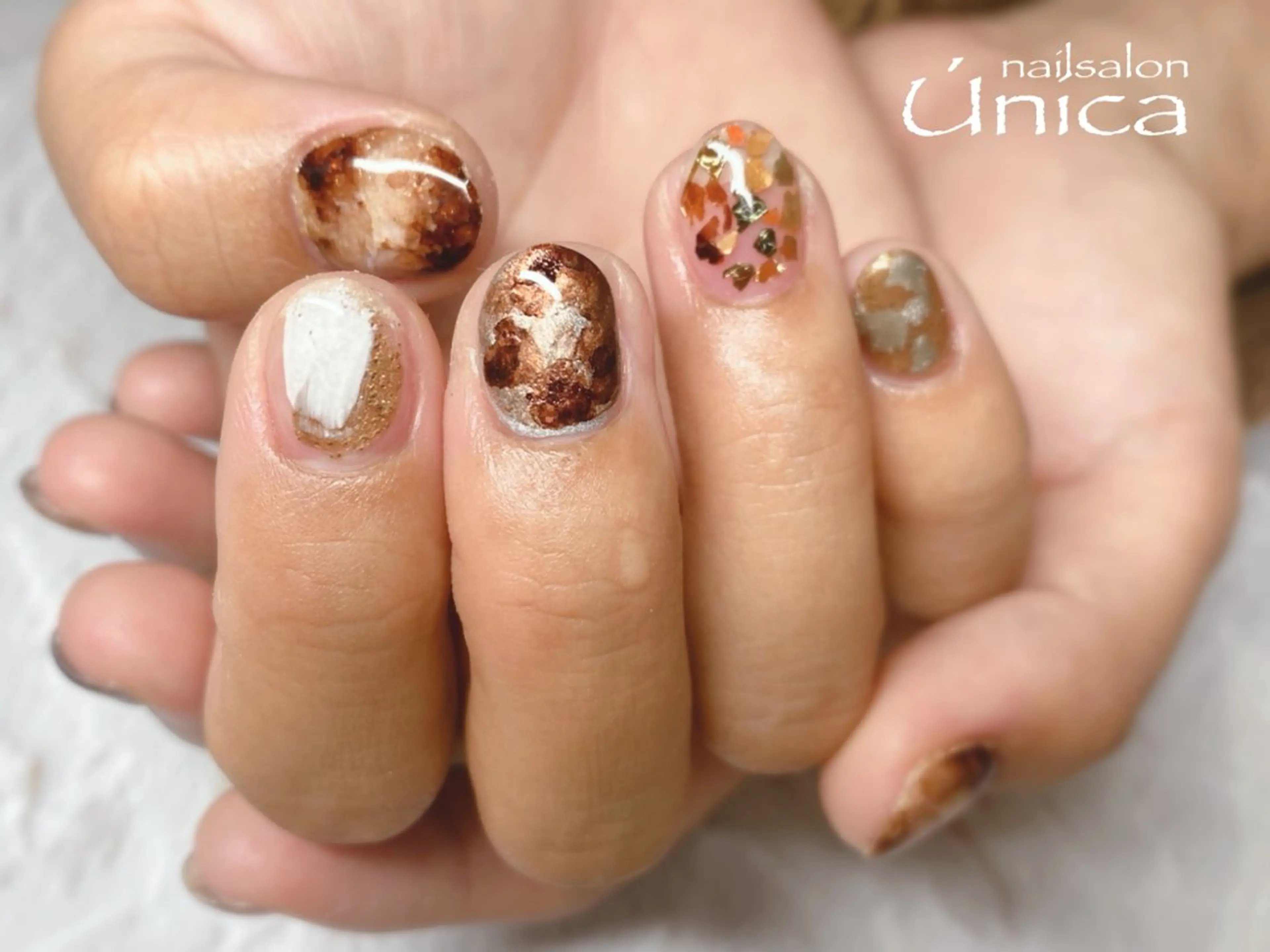 ネイル ハンドネイル nailsalon Única ウニカのネイルデザイン