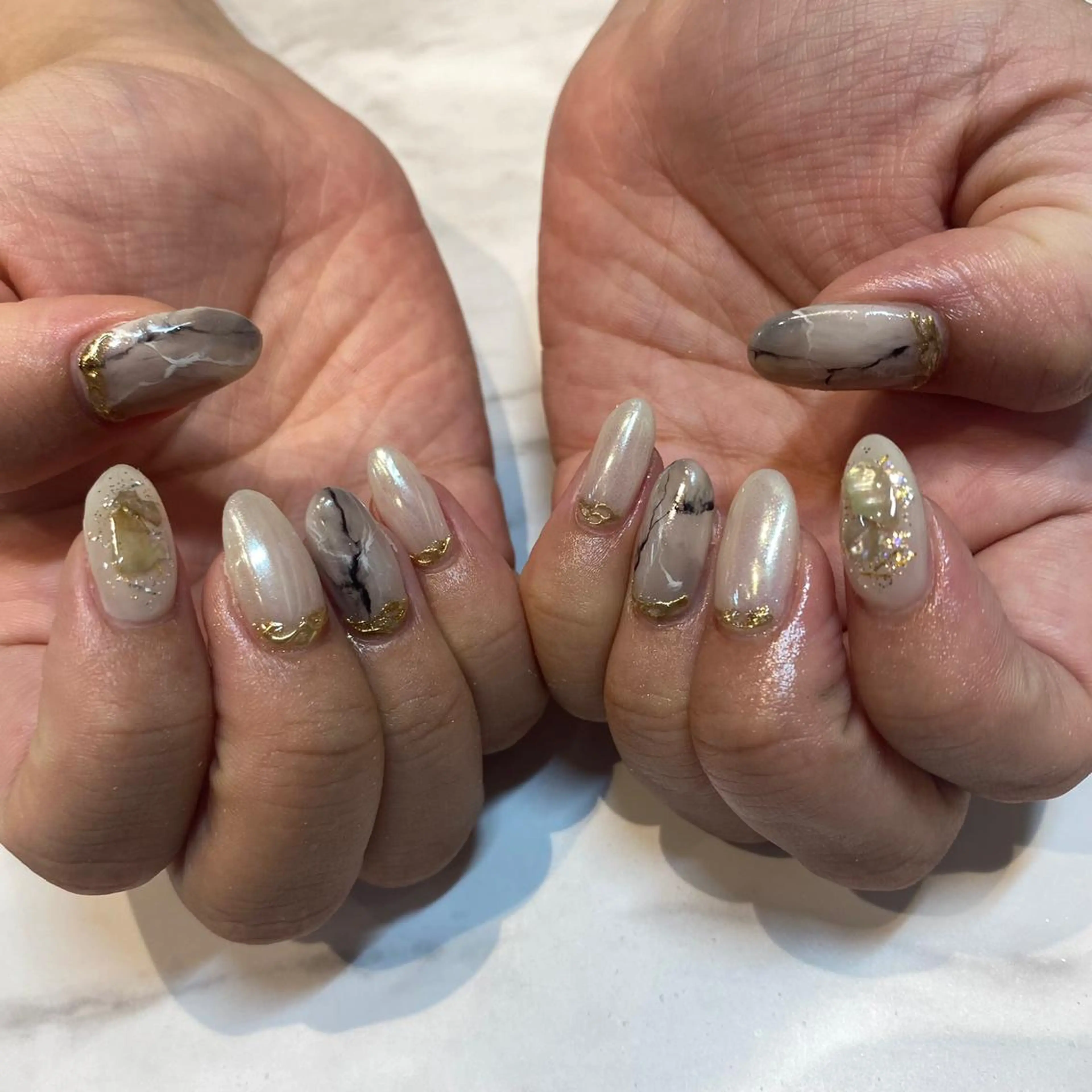 ネイル 韓国ネイル🤍 イワサキ　リコ🍒のマツエク・マツパデザイン