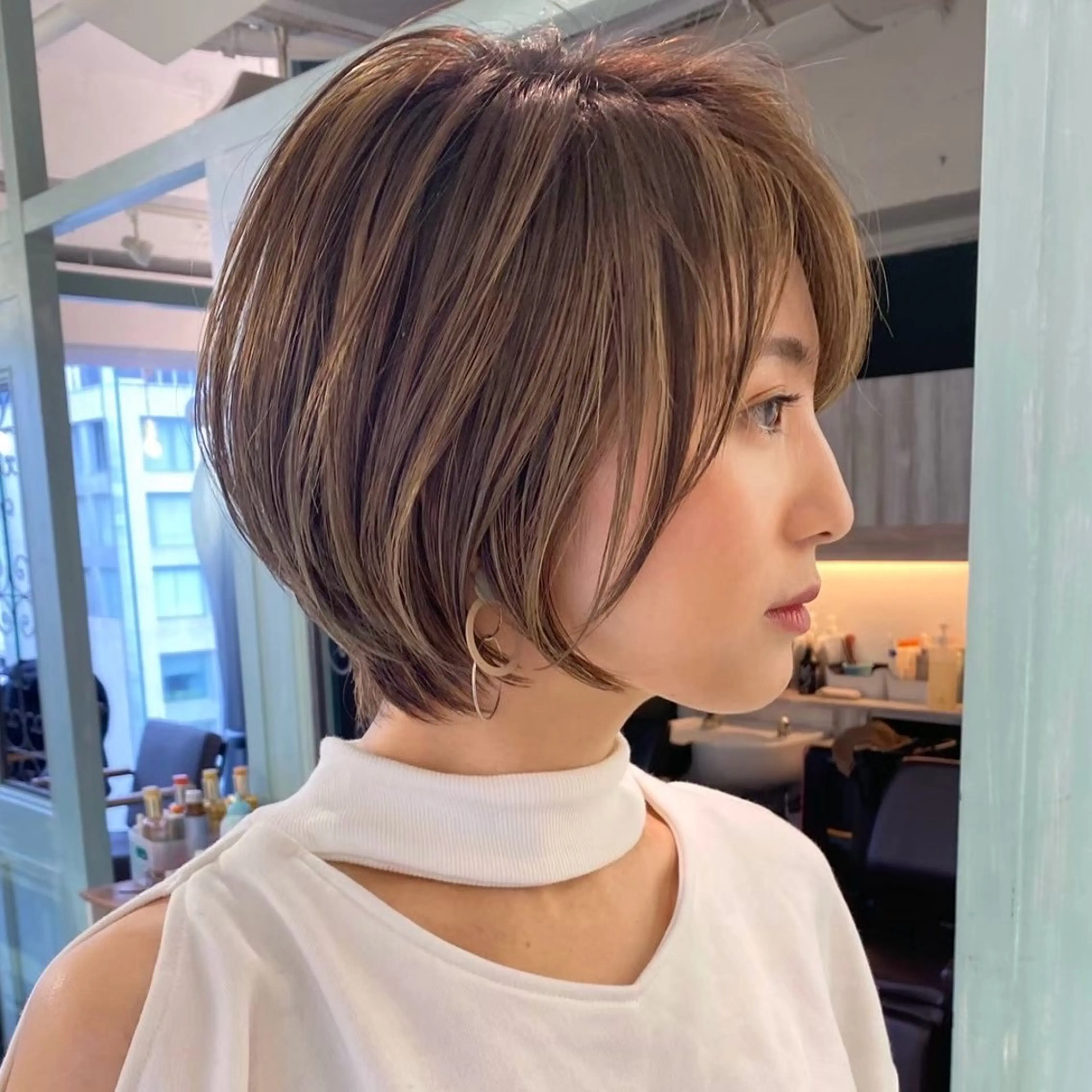 ✂️ショートカット➕1stepトリートメント✨🩶の写真