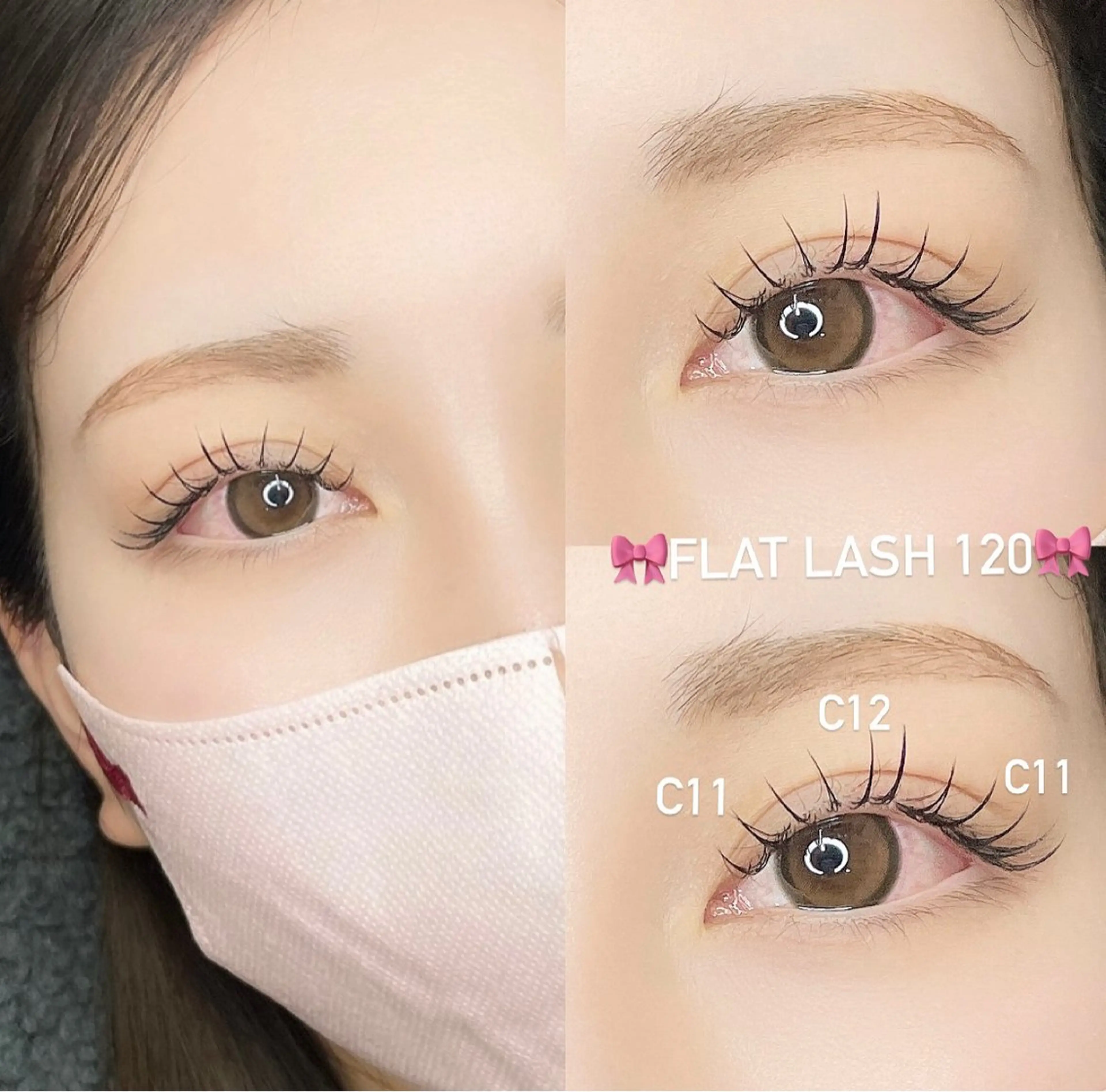 マツエク・マツパ キュート マツエク EYE405西梅田店所属・EYE405💟 MAMIのマツエク・マツパデザイン