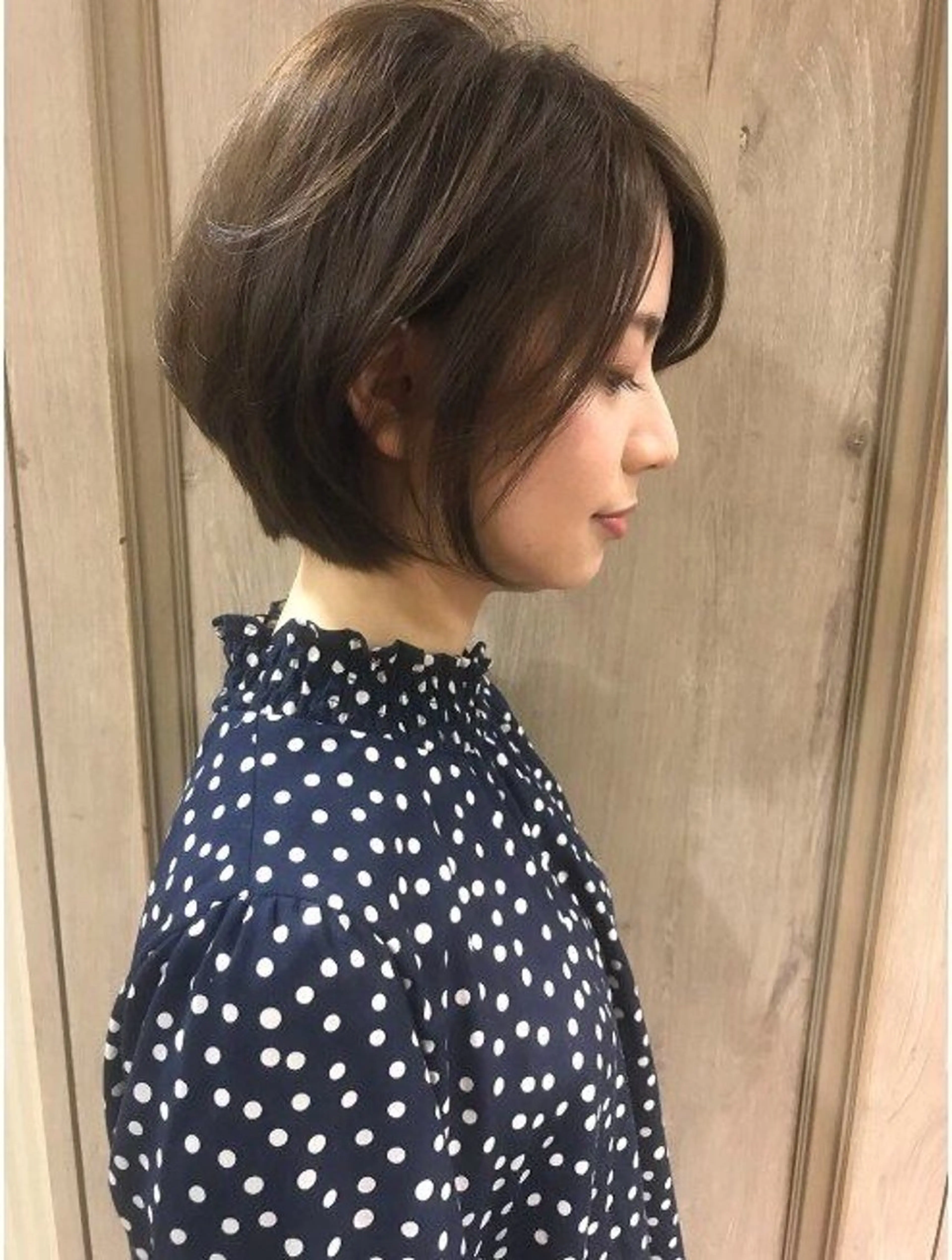 ショート 透け感hair/ ボブ/大世のヘアスタイル