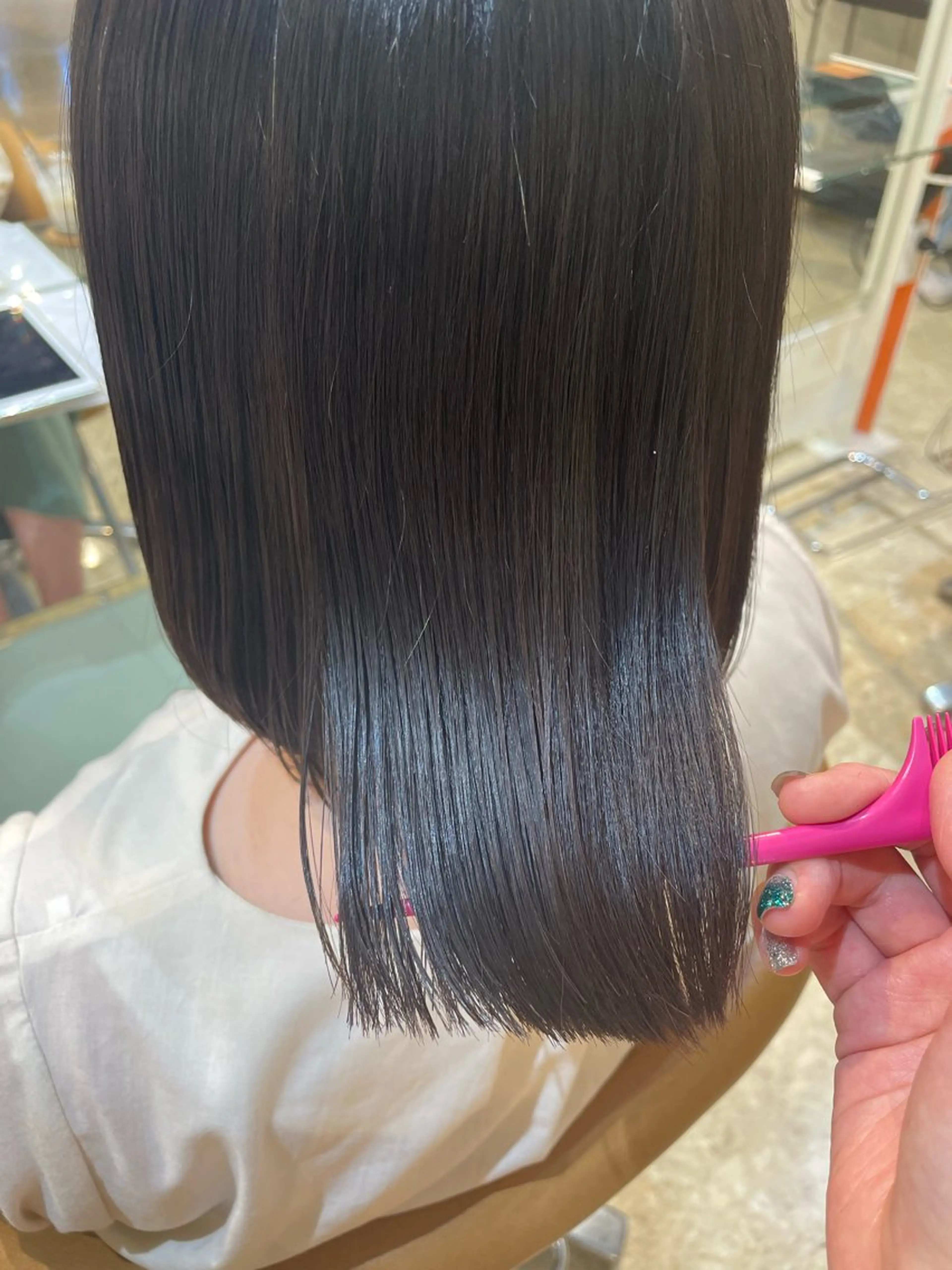 ミディアム ボブ 髪質改善 LISAのヘアスタイル