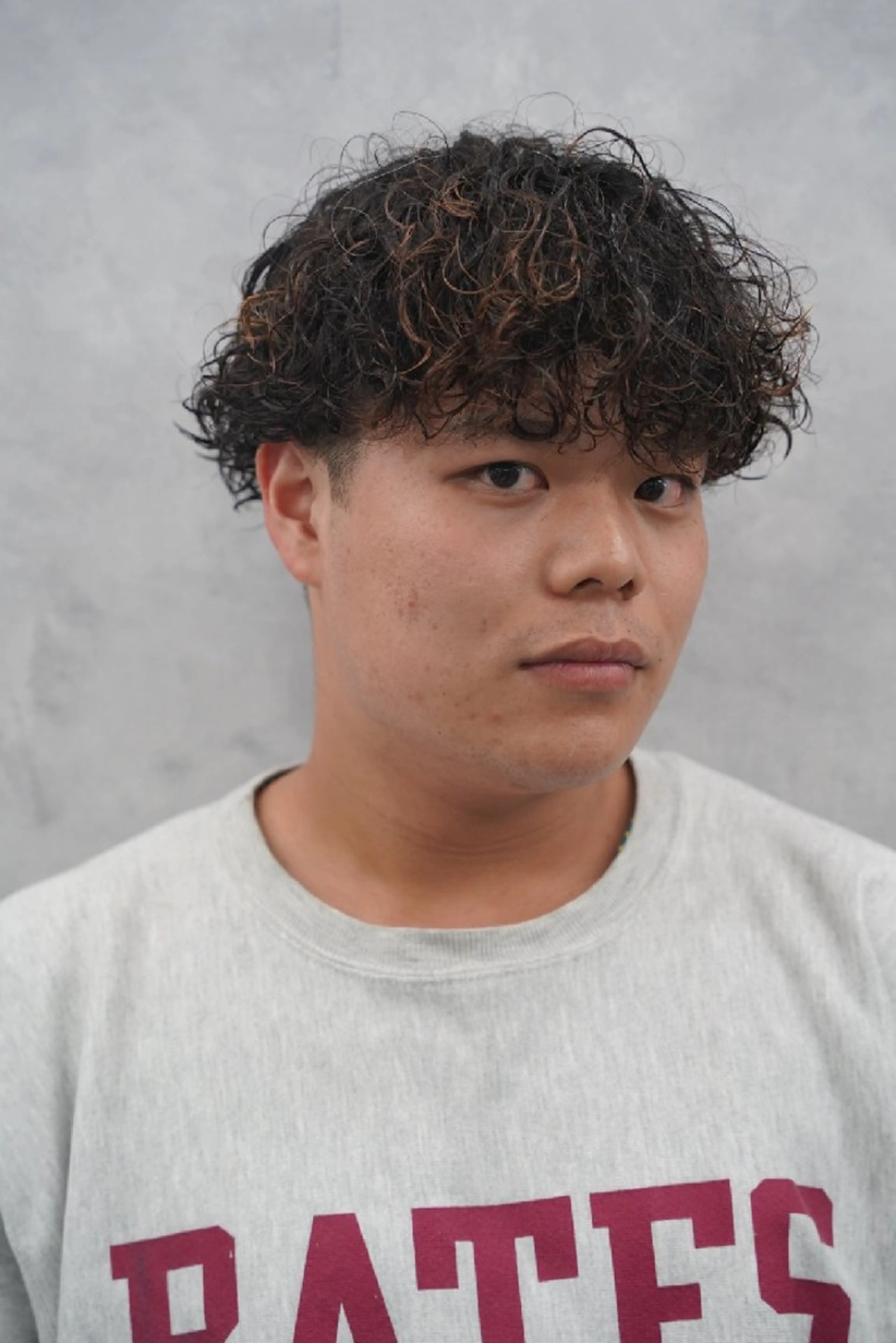 ミディアム キッズ メンズ パーマ メンズカット HARUMUのヘアスタイル