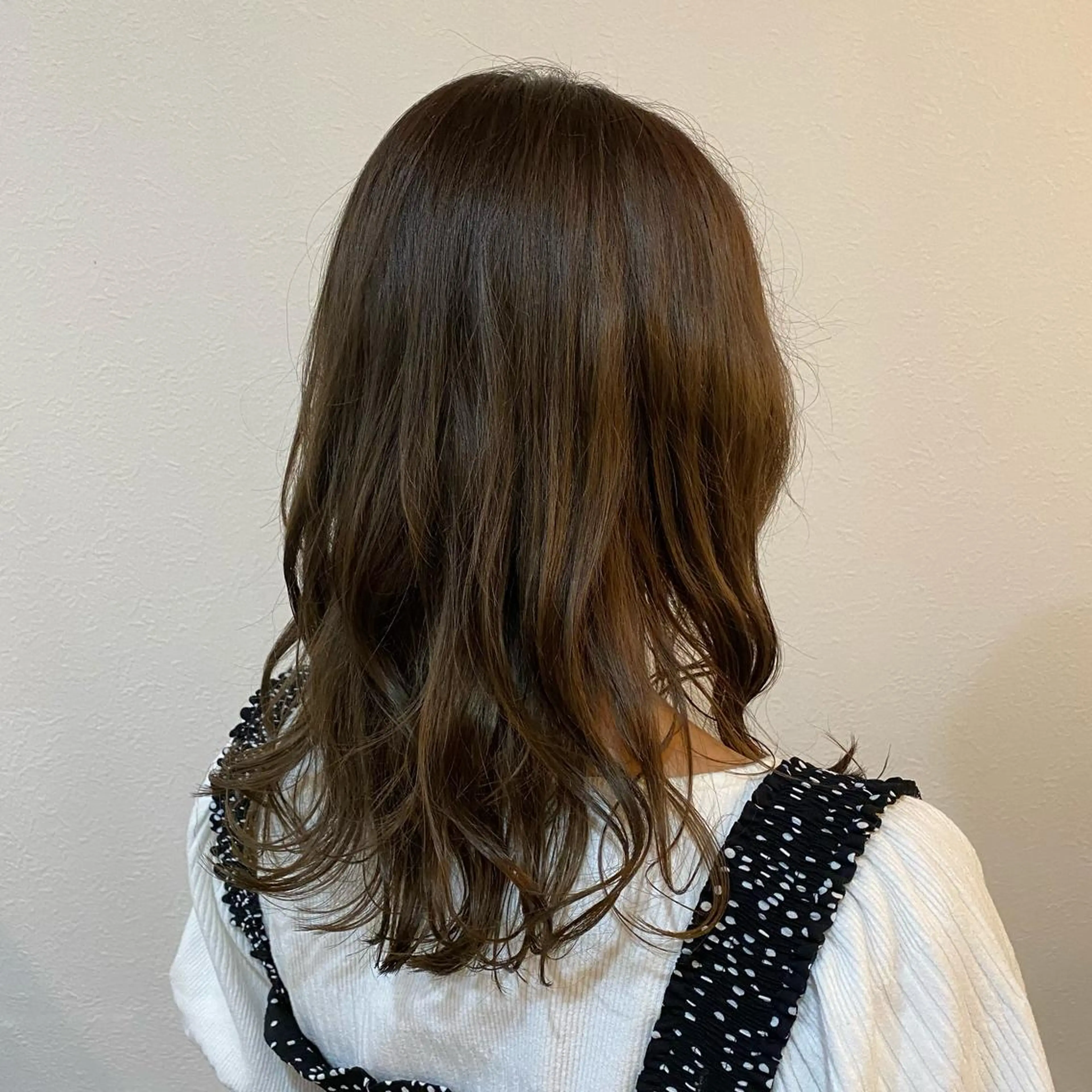 ミディアム カット トリートメント hamano harunaのヘアスタイル