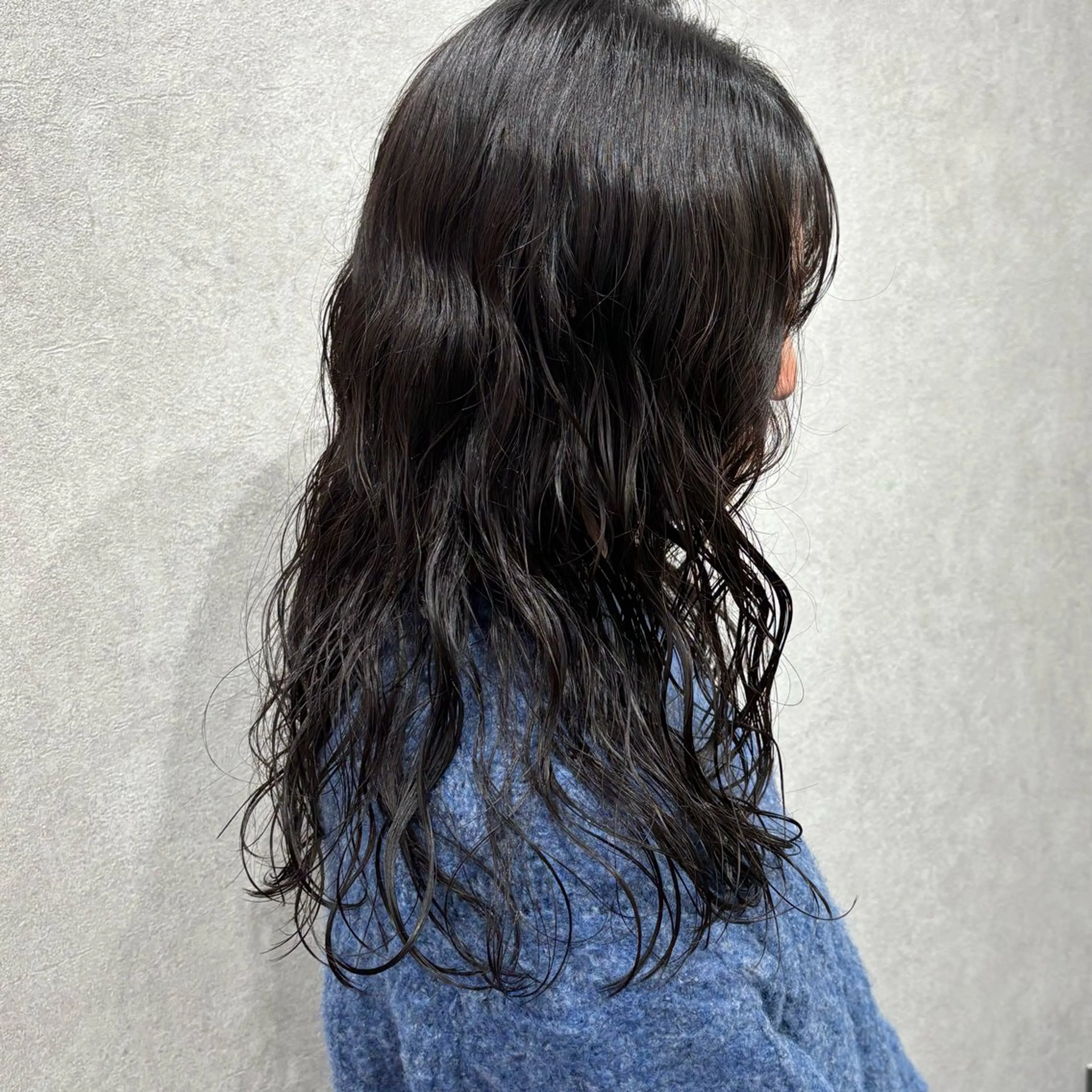 ロング パーマ 髪質改善/縮毛矯正/ 暖色カラー🎀🪞のヘアスタイル