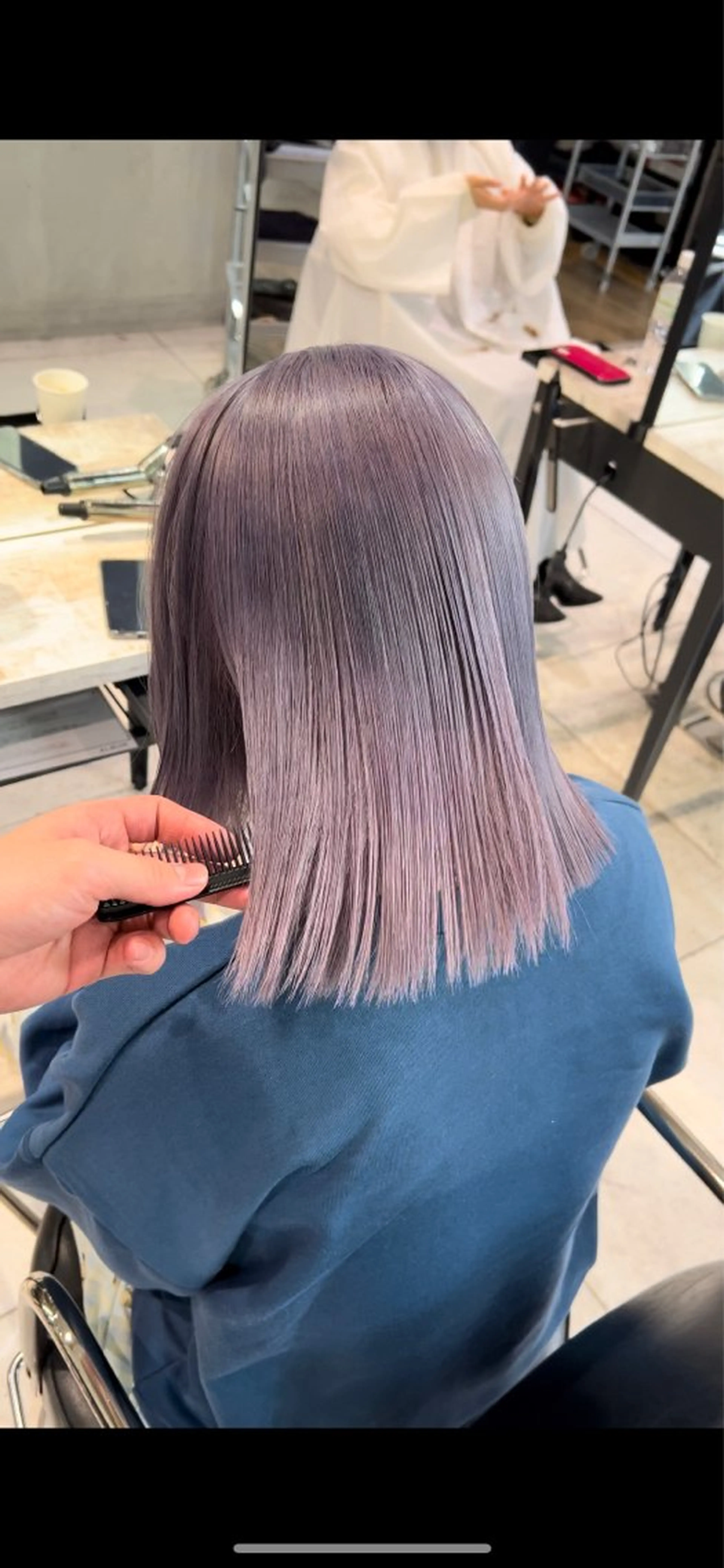 ミディアム ヘアカラー ALBUM 渋谷所属・レイヤーカット/ /渋谷のヘアスタイル