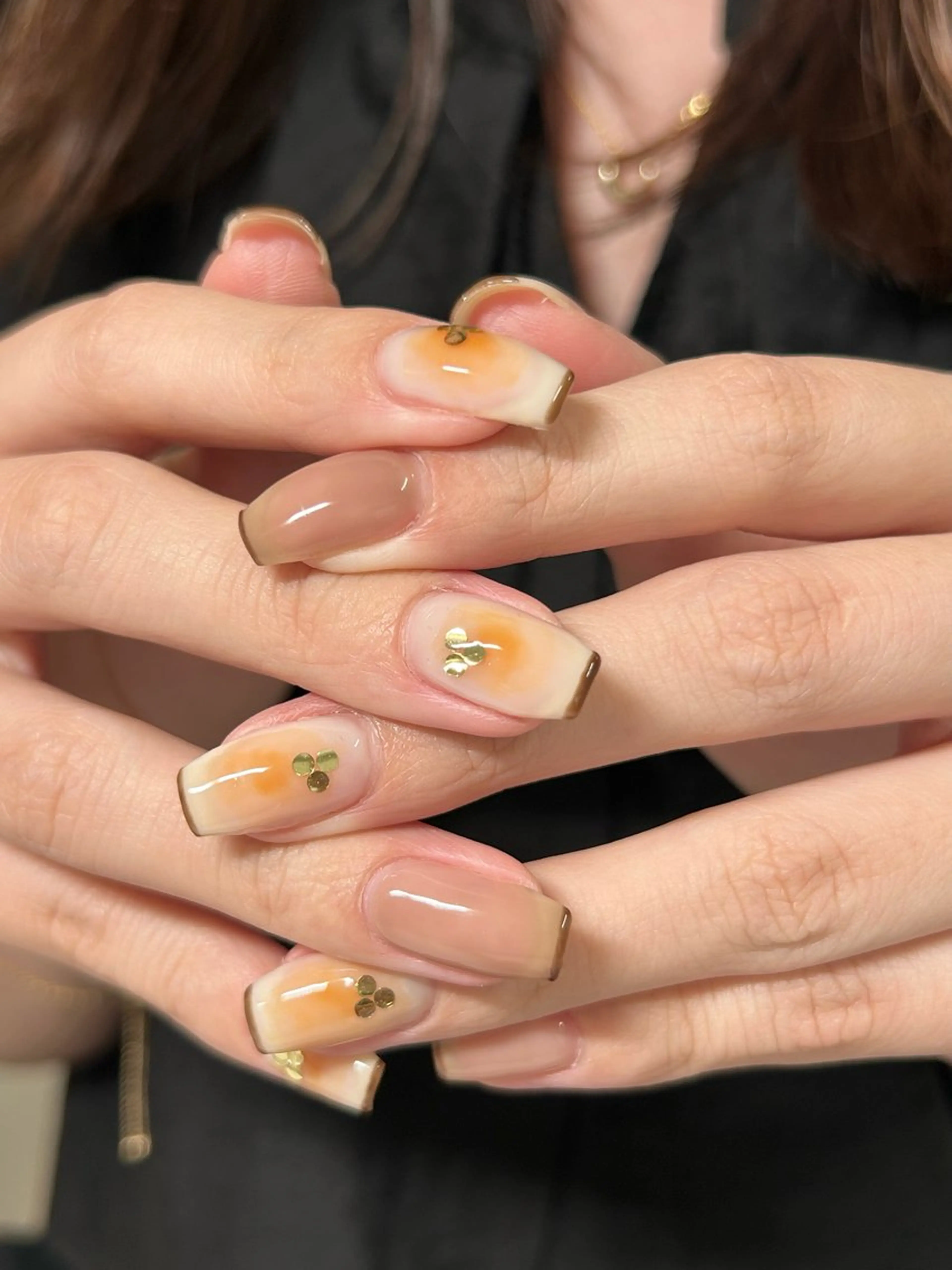 ネイル チークネイル フレンチネイル katarina🪐 filonnailのネイルデザイン