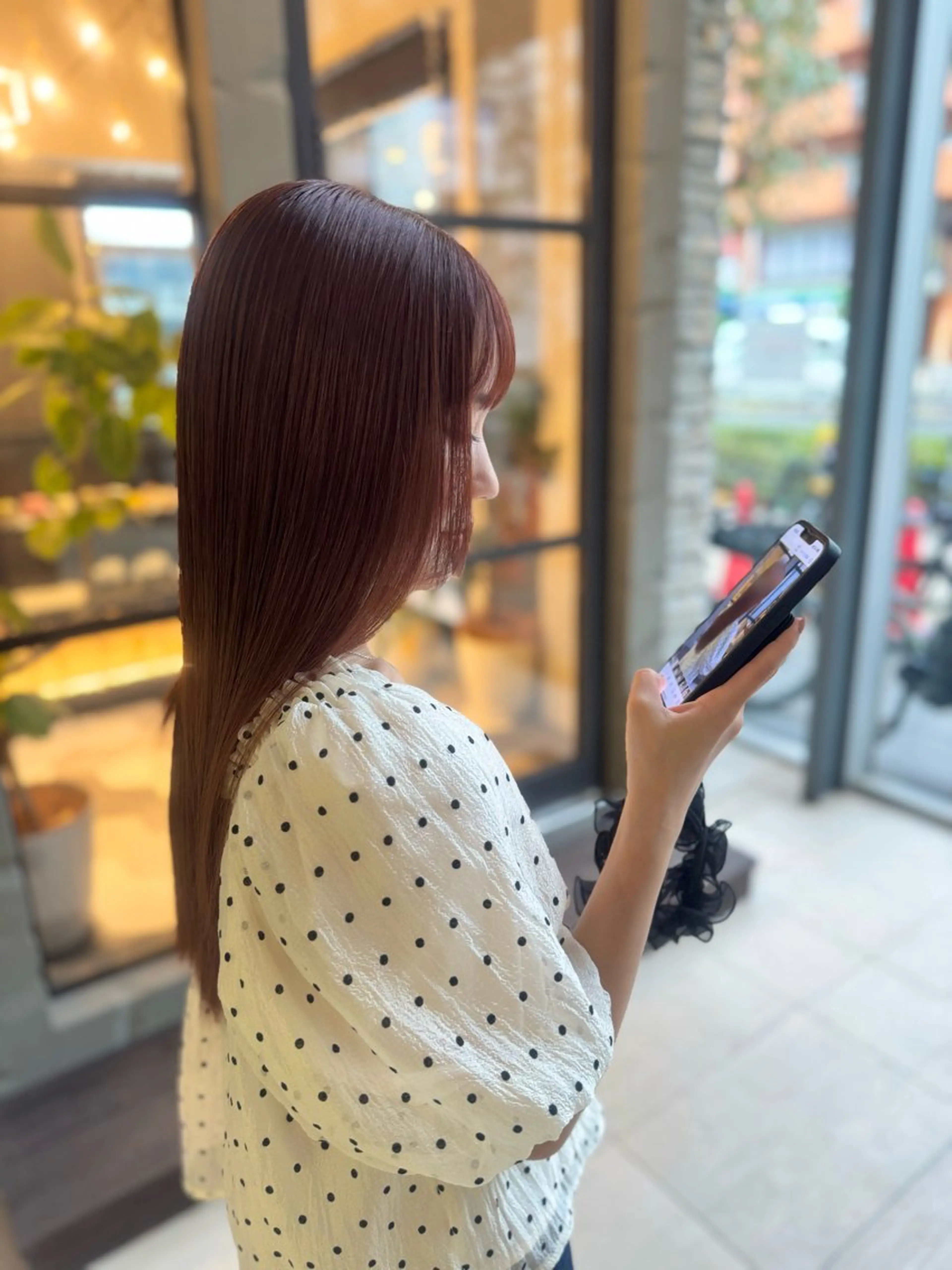 ロング カット ヘアカラー 【天満1艶髪】潤艶/ 髪質改善🌹釣本竜哉のヘアスタイル