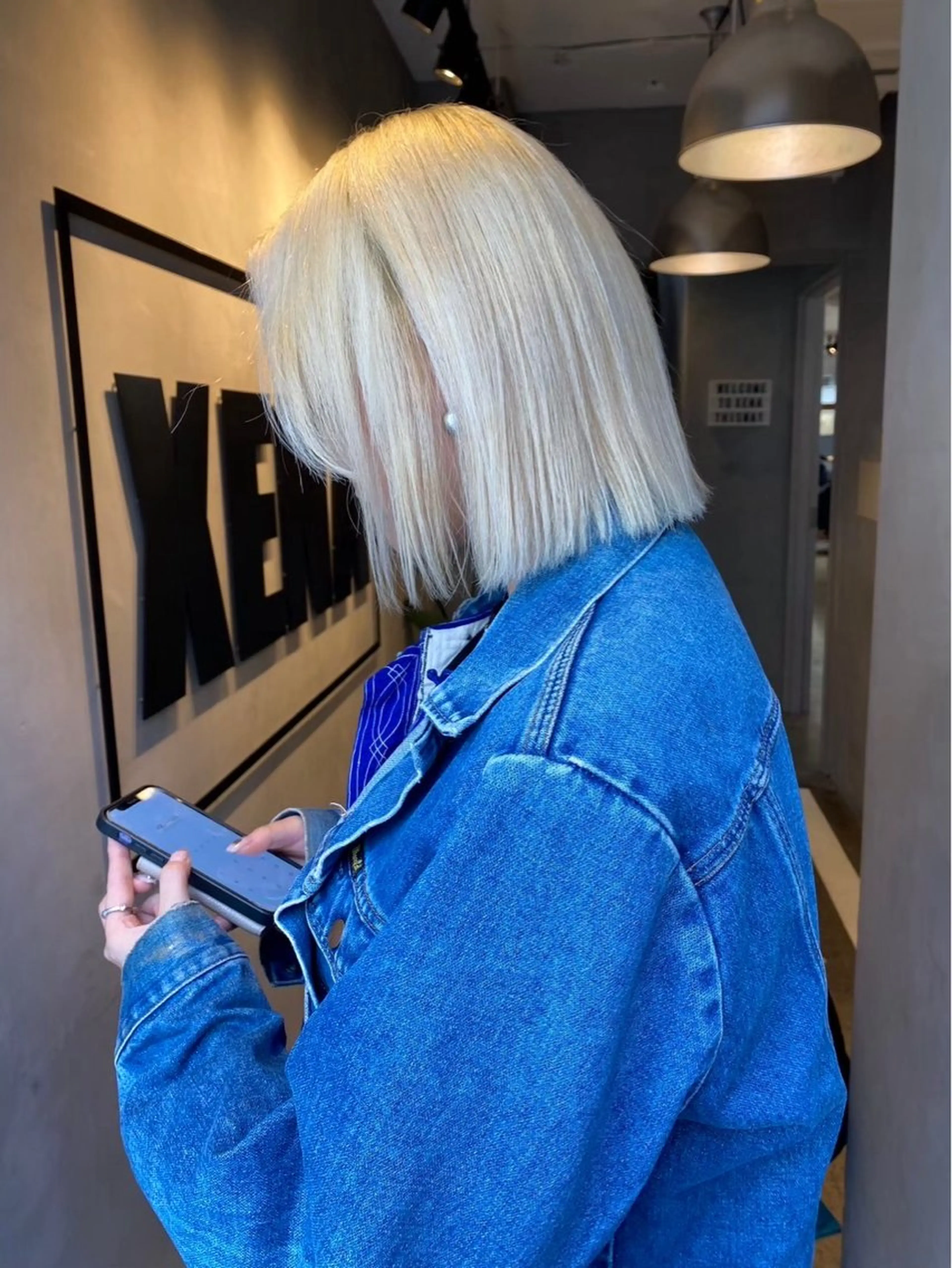 ショート カラー ヘアカラー Sato🦋 / XENA渋谷本店のヘアスタイル
