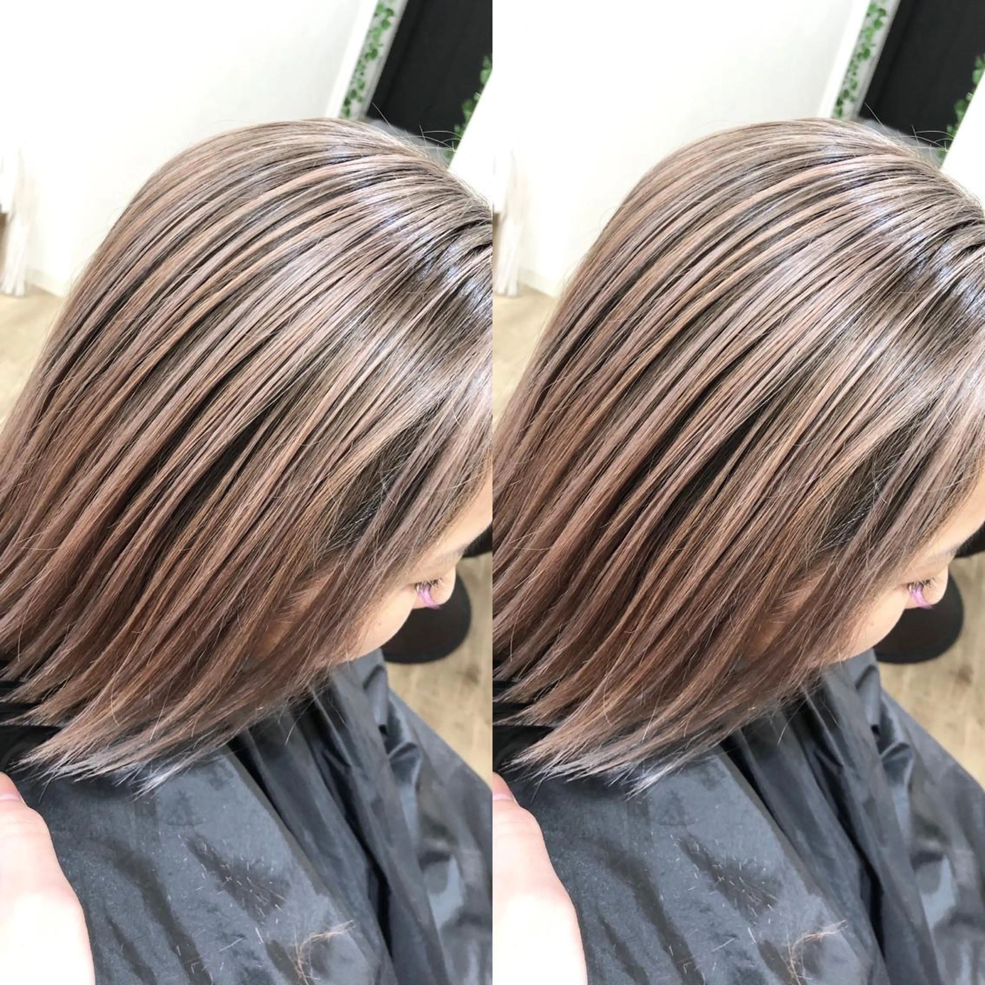 ミディアム カラー プライベートサロン LyoN/RYOTAのヘアスタイル