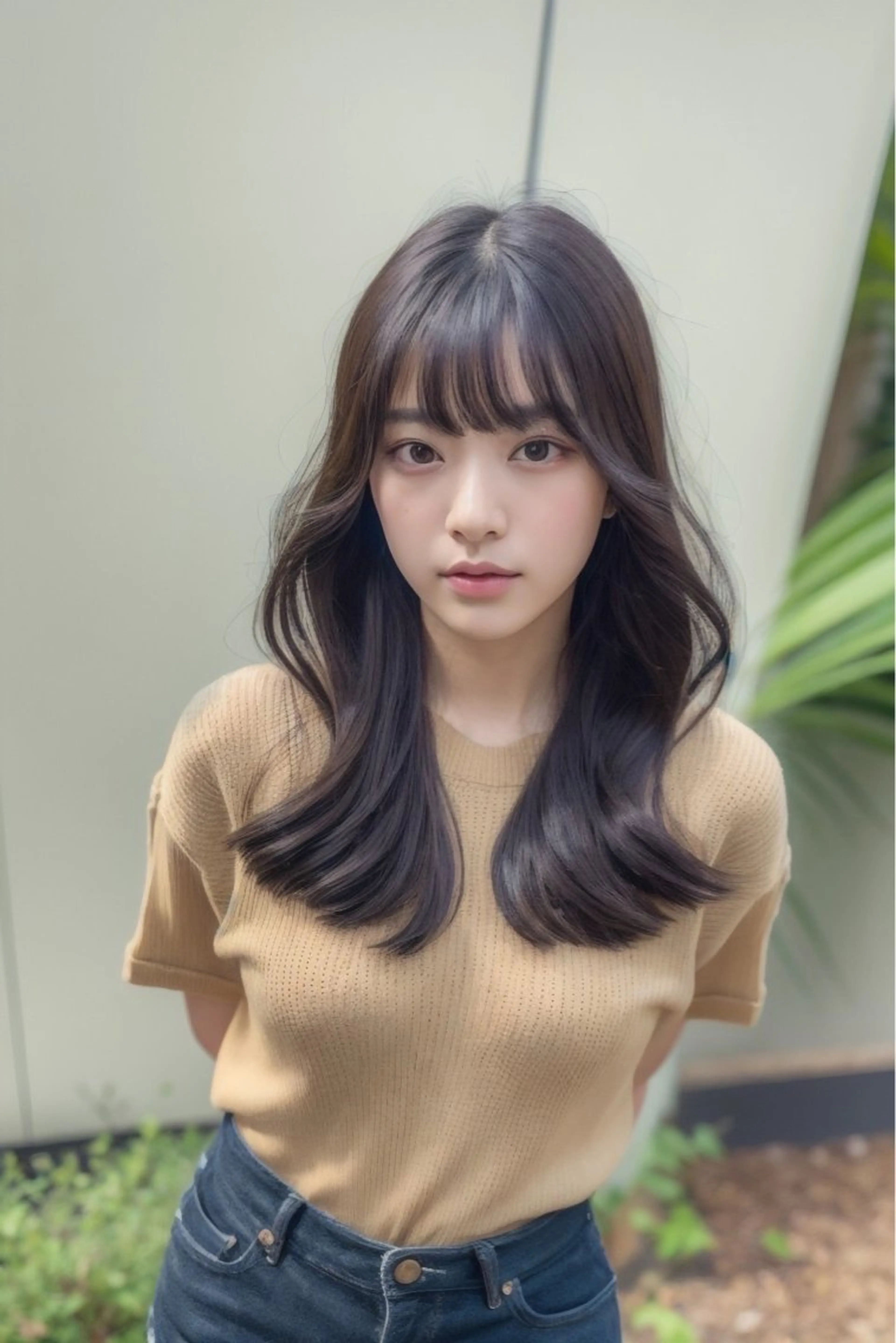 ロング カラー カット ヘアカラー トリートメント liberte(リベルテ)所属・🤍韓国髪質改善🤍 クメユウキのヘアスタイル