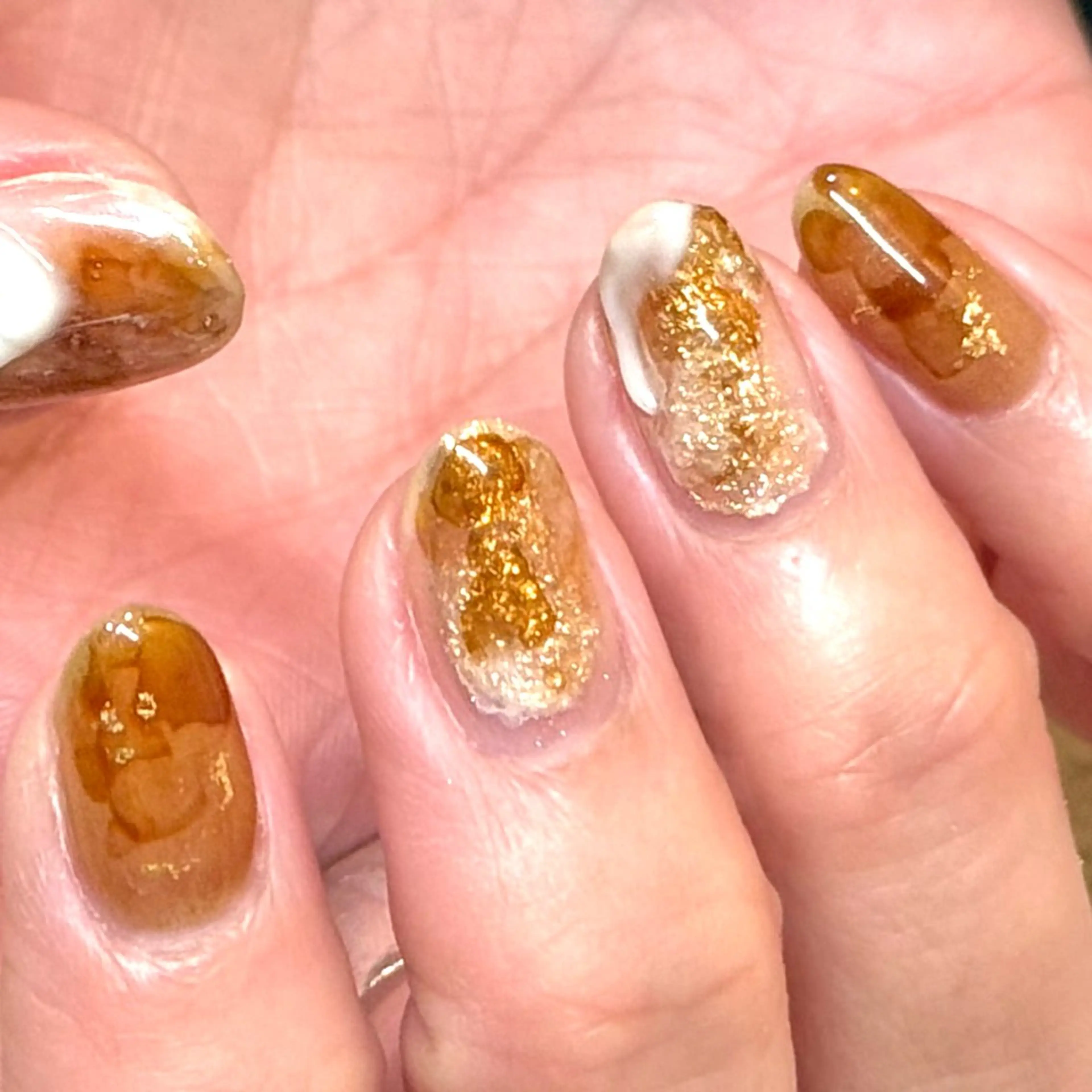 ネイル ハンドネイル Seemly 千田町店所属・フラワーパラジェル 🌸シームリーエミのネイルデザイン