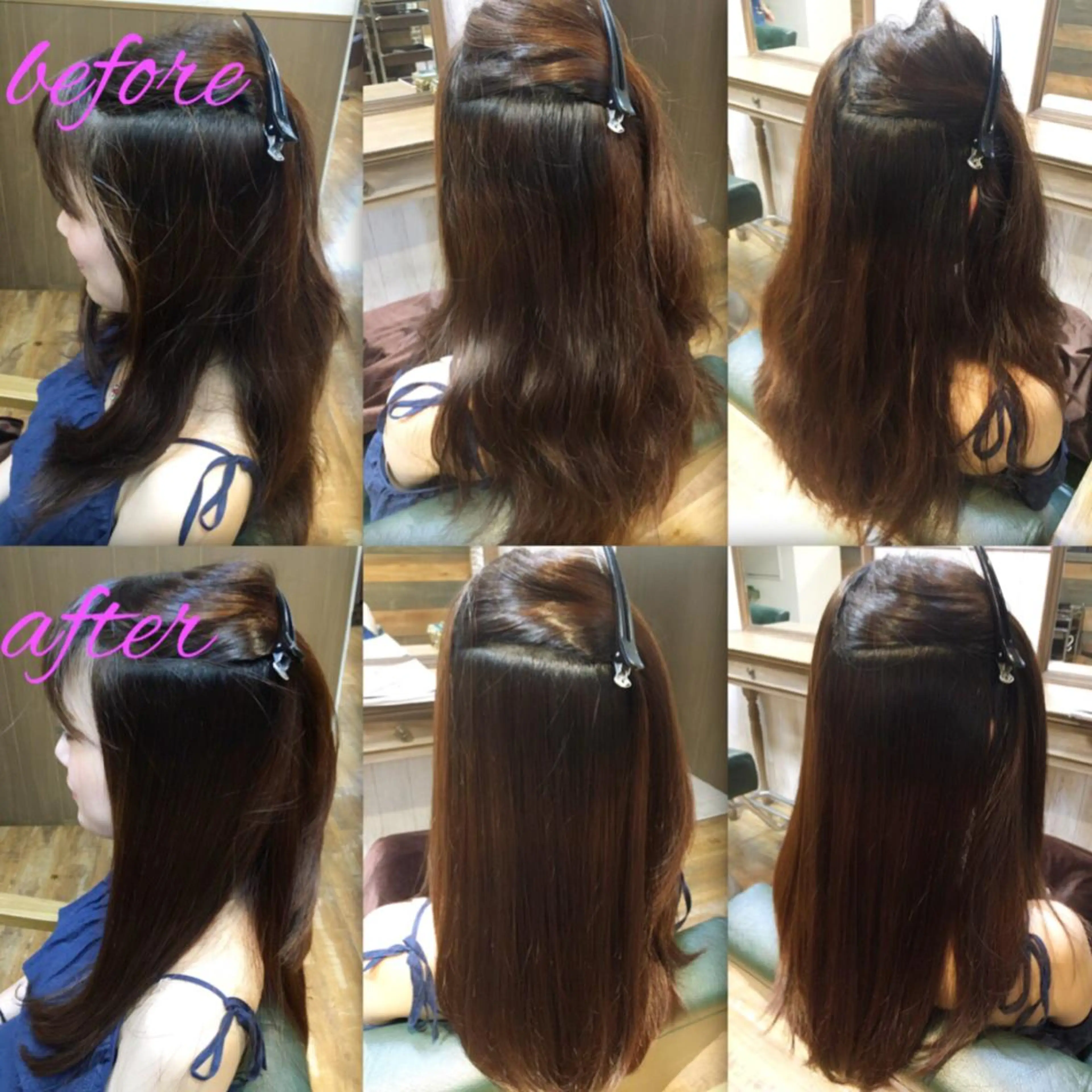 ロング パーマ ストレートパーマ カット 縮毛矯正 本物のブリーチ縮毛 /デサキショウヘイのヘアスタイル