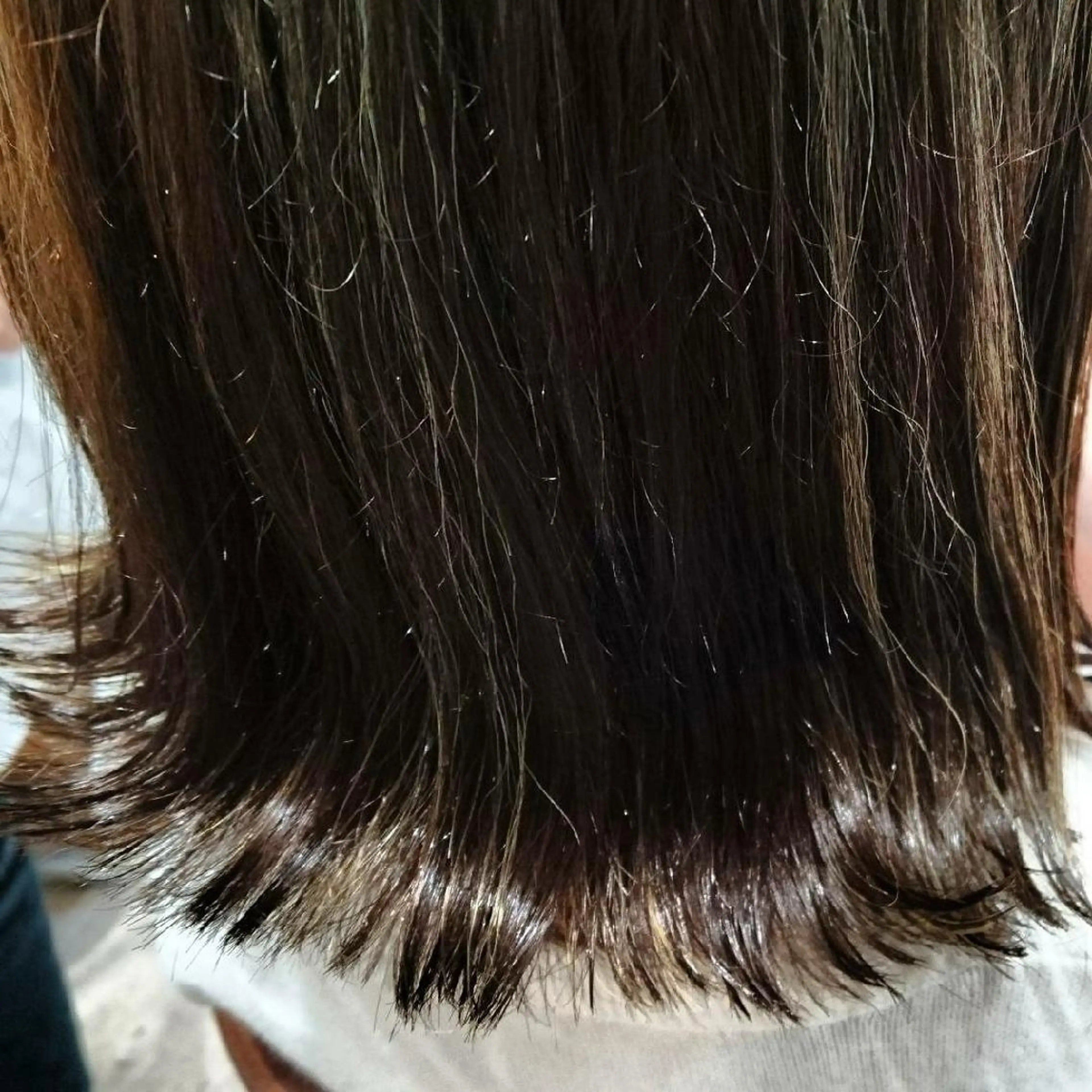 ミディアム カラー ヘアアレンジ 嶋田 ゆきのヘアスタイル