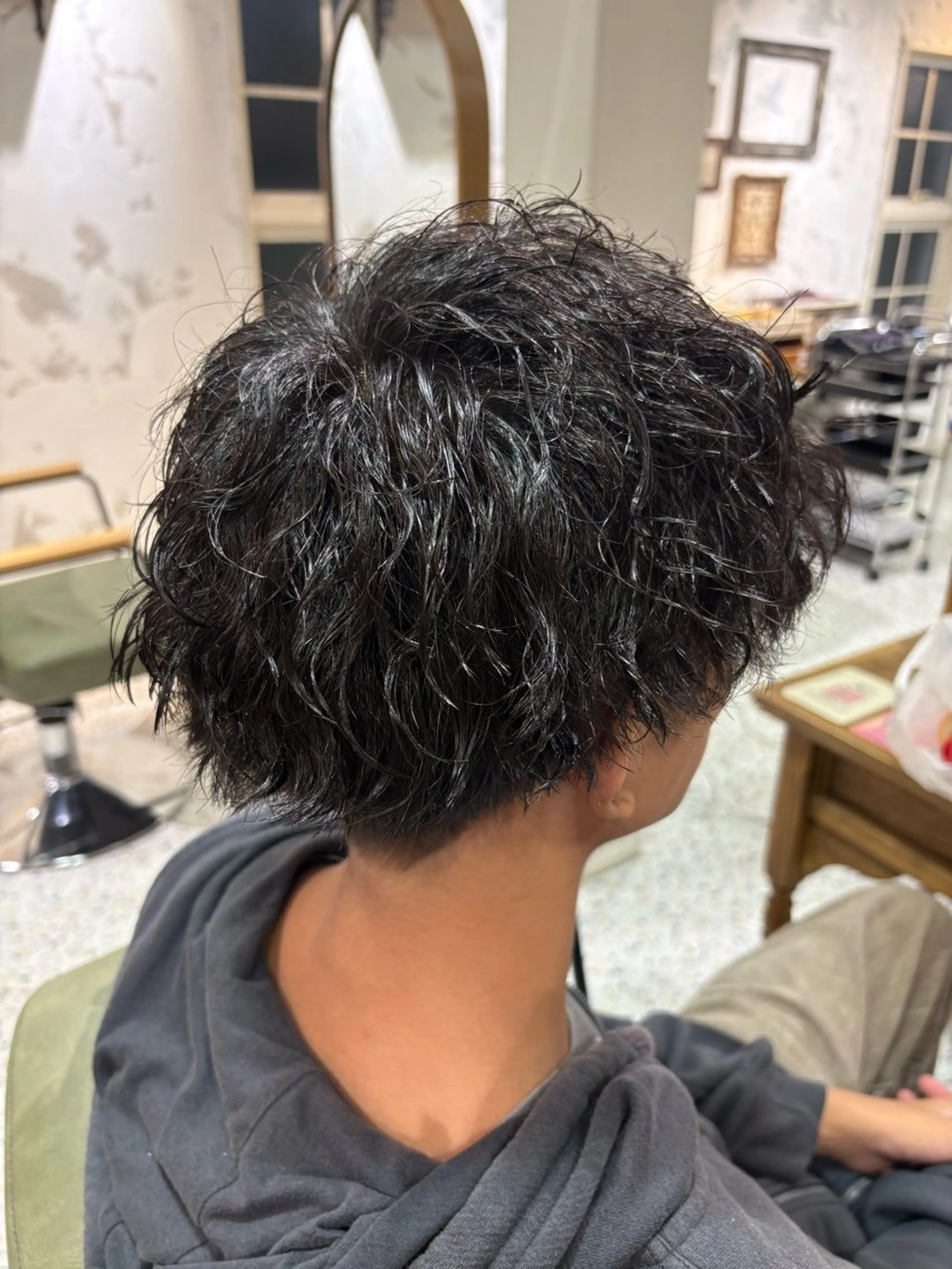 パーマ メンズ 中澤衿葉 【メンズモデル募集】のヘアスタイル