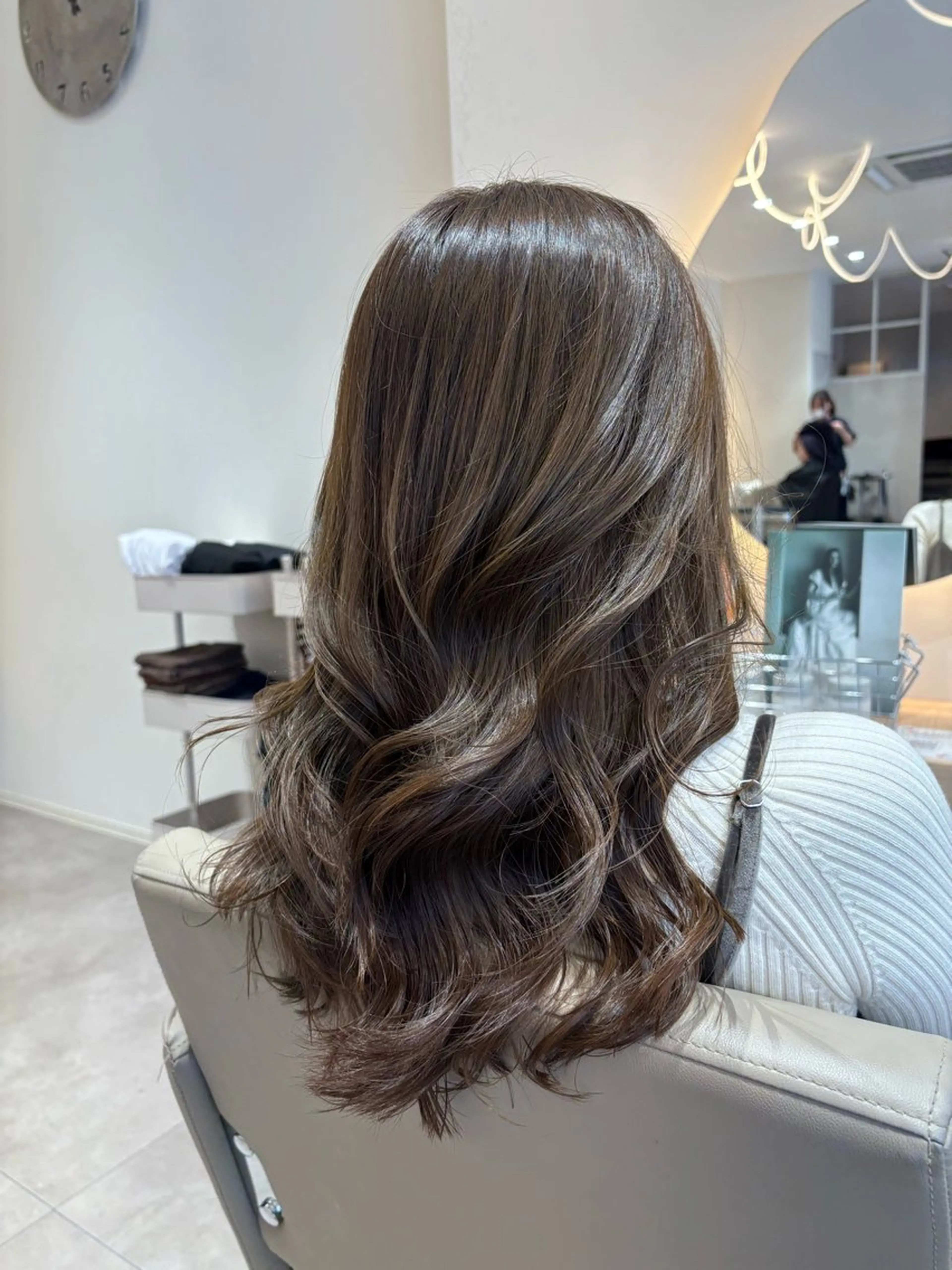 ロング カラー カット ヘアカラー レイヤー/透明感/髪 質改善/メンズ/佐藤のヘアスタイル