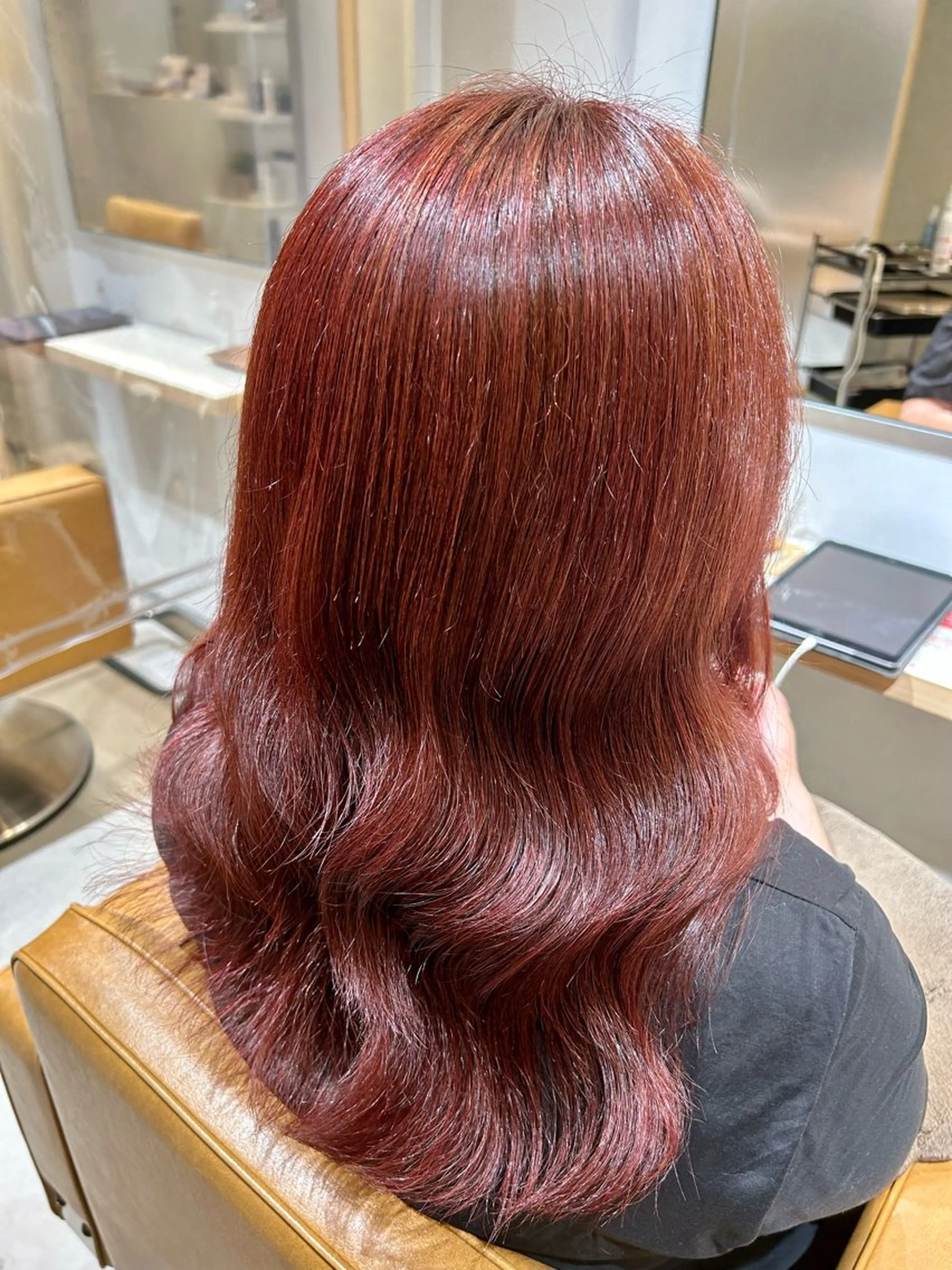 カラー 艶髪/韓国風🤍🖤 小林実央のヘアスタイル