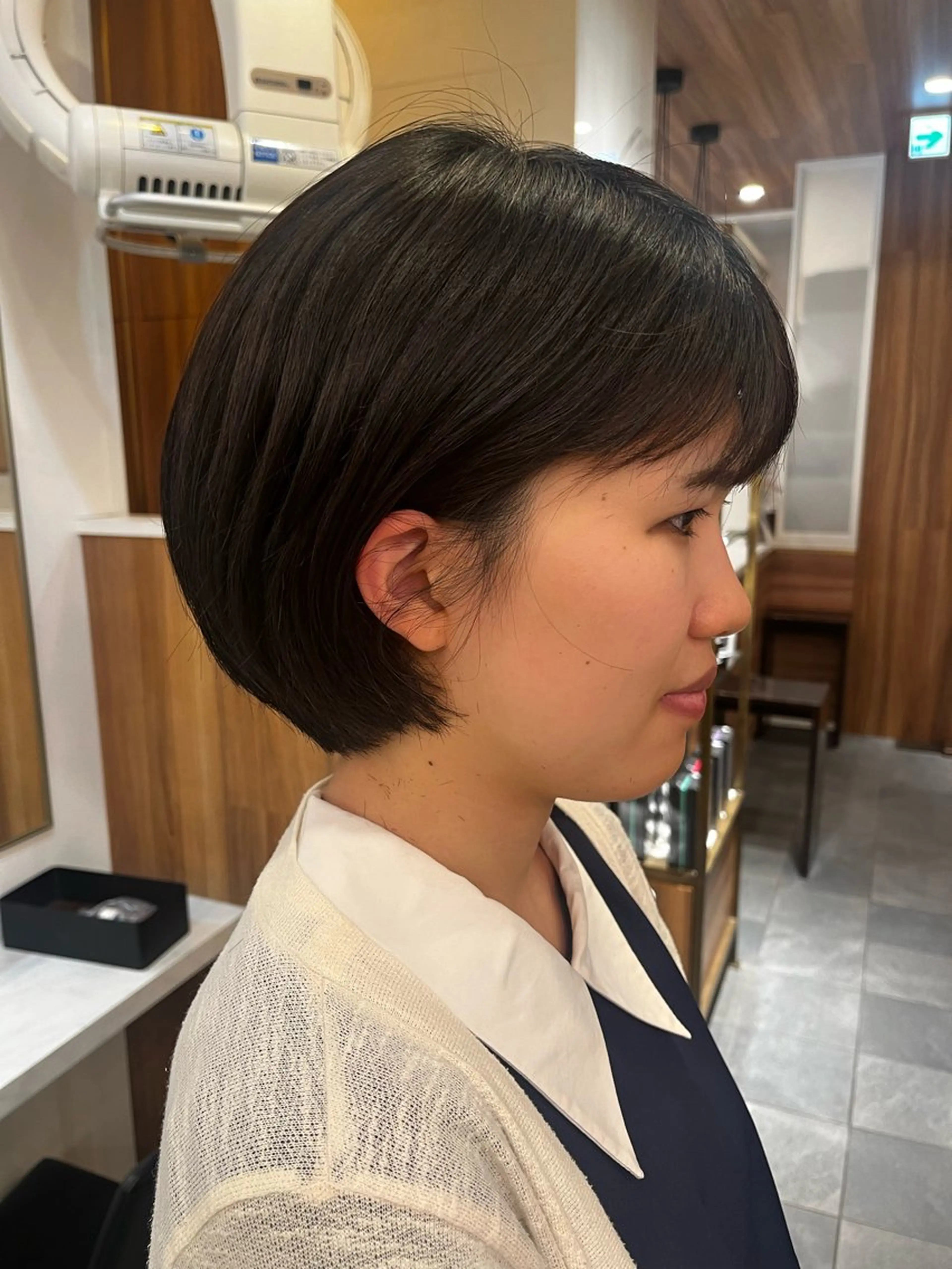 ショート 田内 満里奈のヘアスタイル