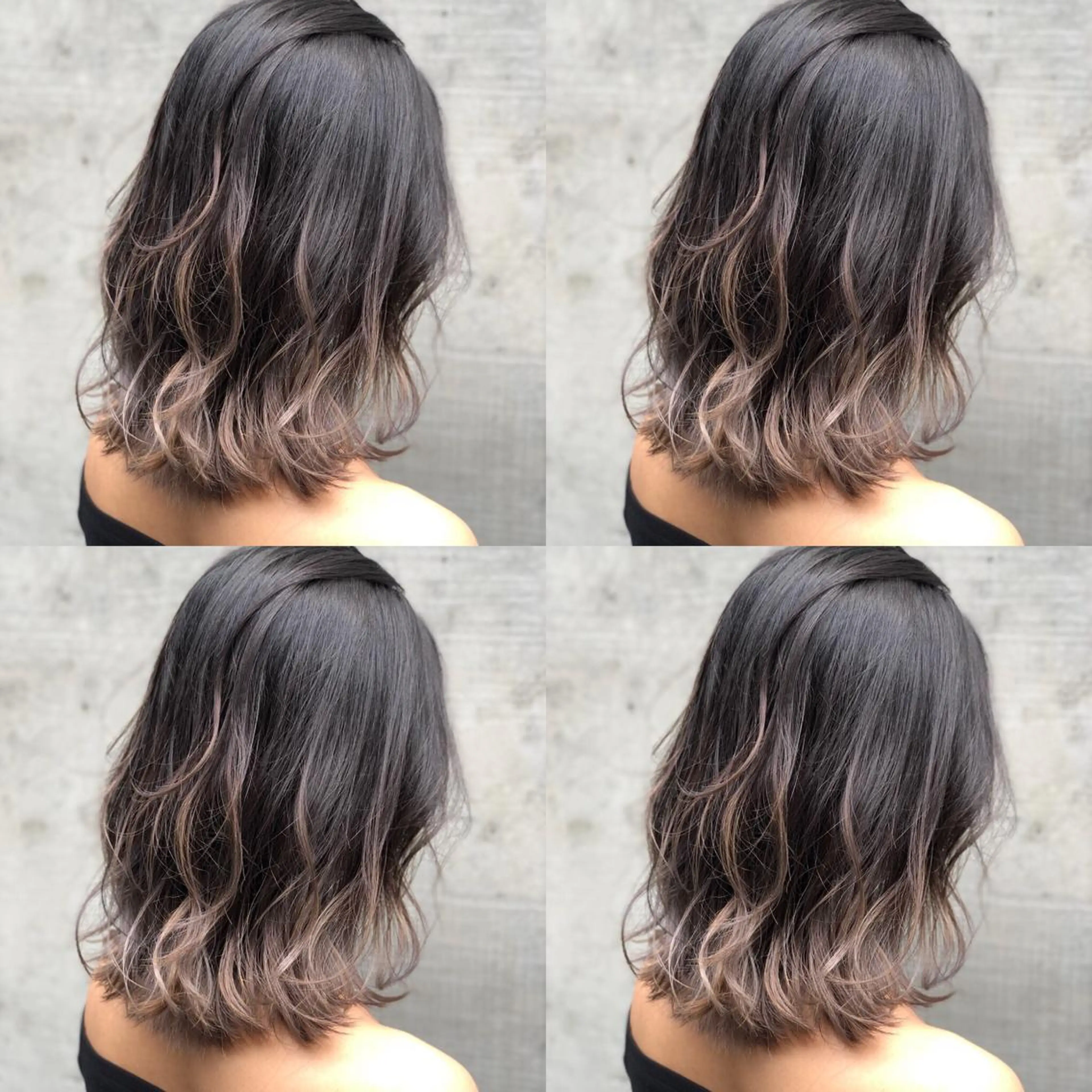 ミディアム カラー アッシュ ベージュカラー ブリーチ グラデーションカラー ミルクティーアッシュ ヘアカラー ALLY（アリー）所属・ミニモお気に入り数 No.1宍戸雄弥のヘアスタイル