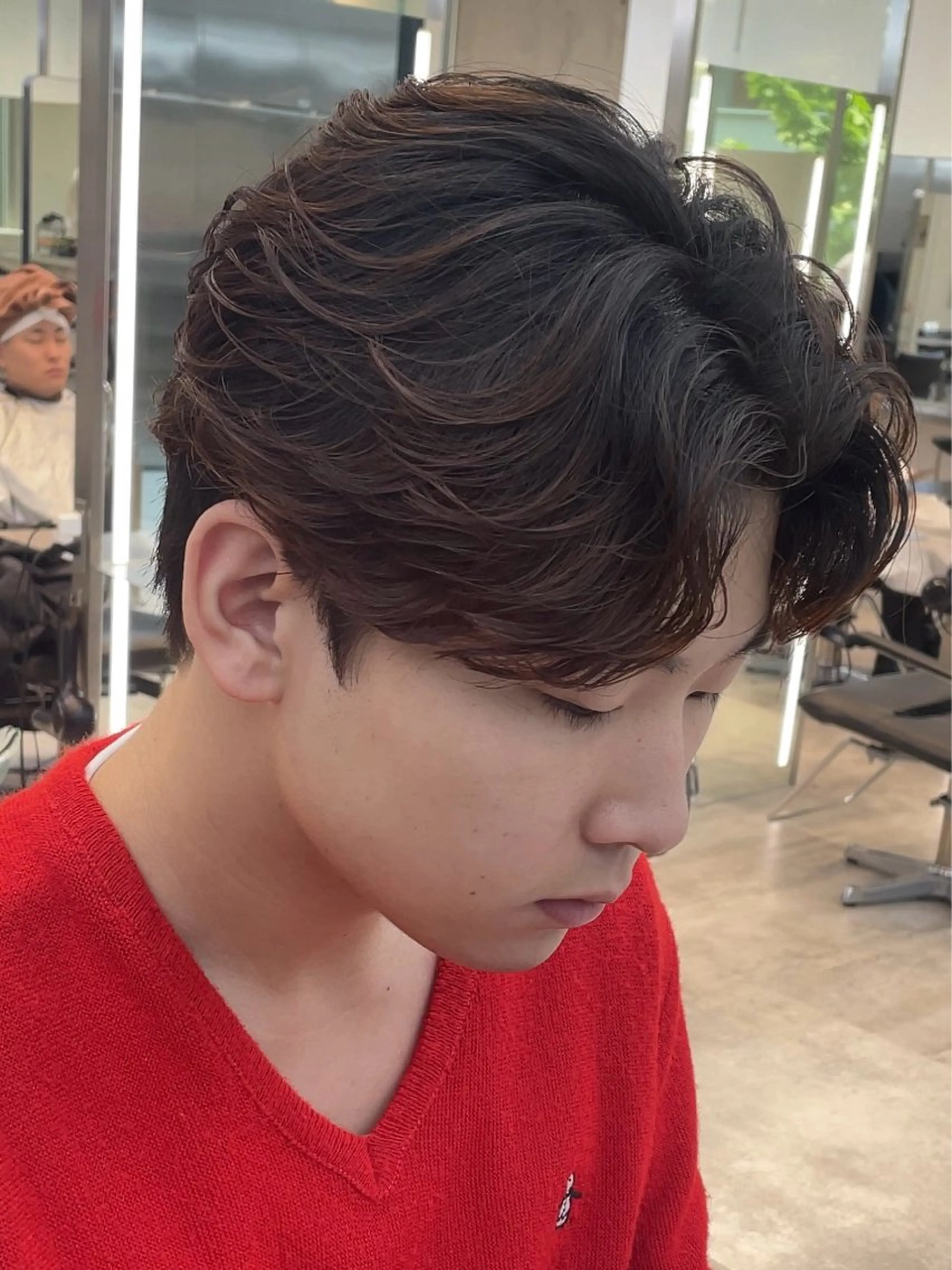 ショート カット パーマ メンズ特化型美容師 sakuraのヘアスタイル