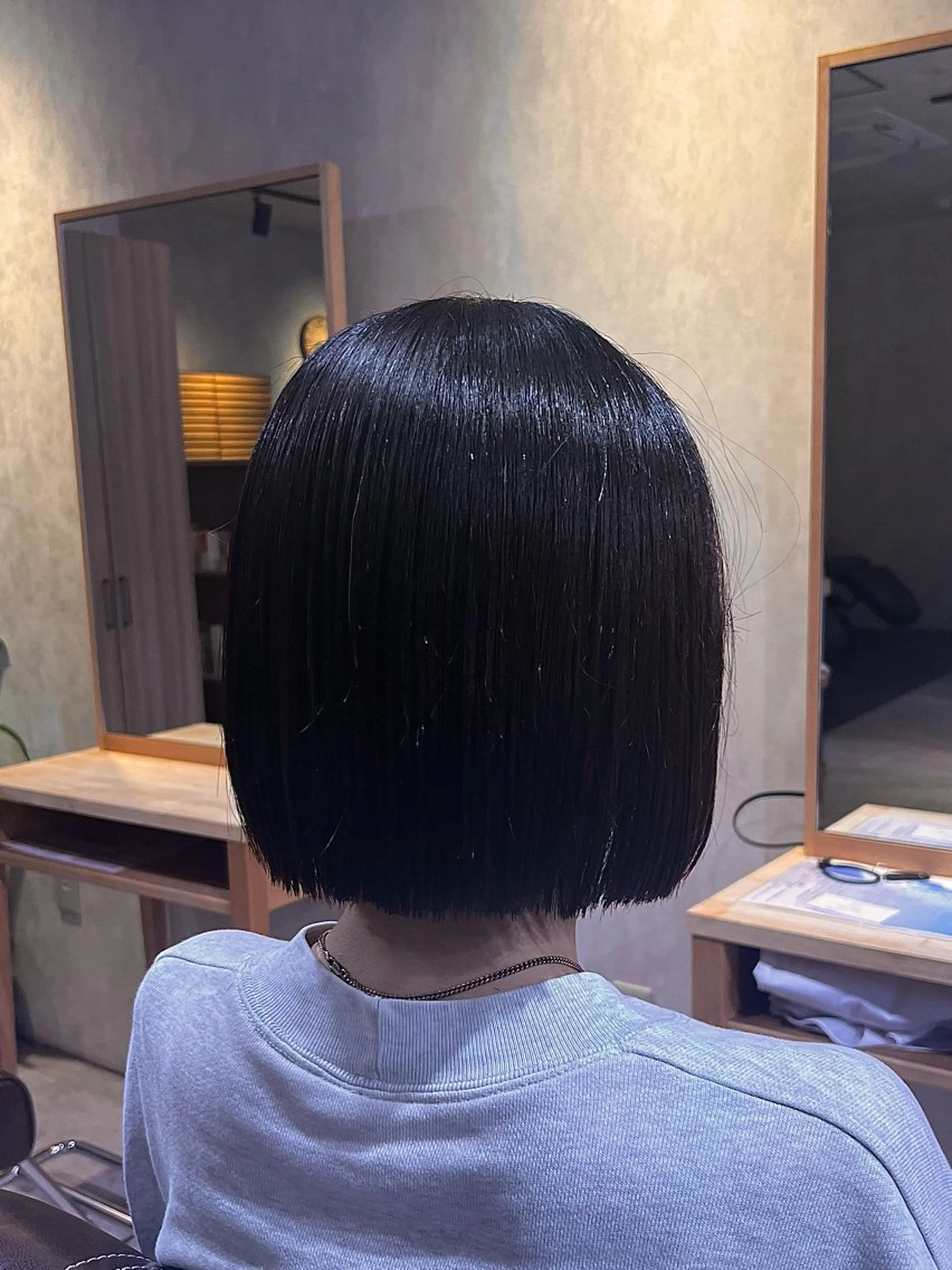 ショート ボブ 縮毛矯正 カット 縮毛矯正 bel./arie ⠀ ⠀ ⠀のヘアスタイル