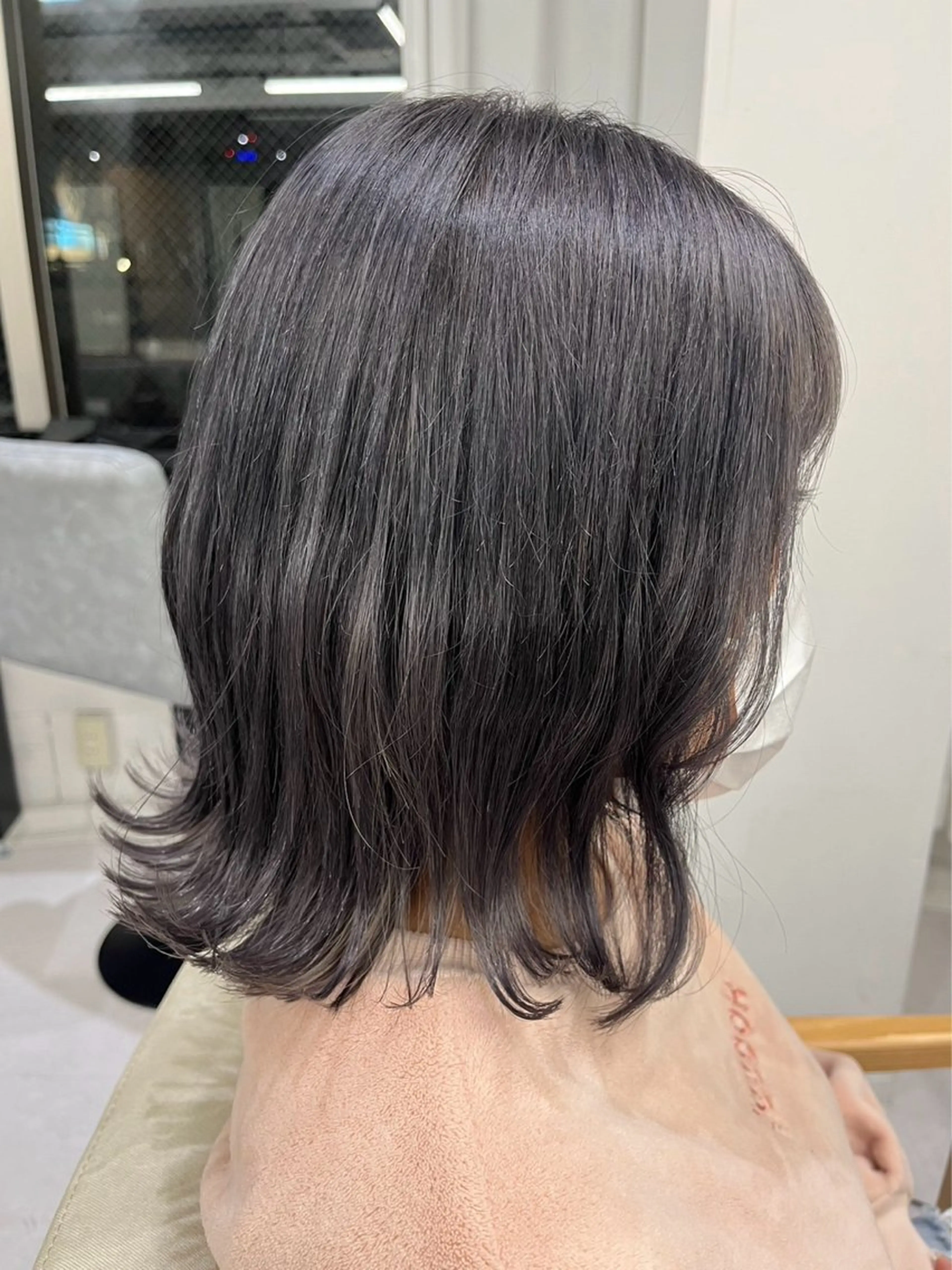 ミディアム カットモデル/ 吉本　彩夏のヘアスタイル