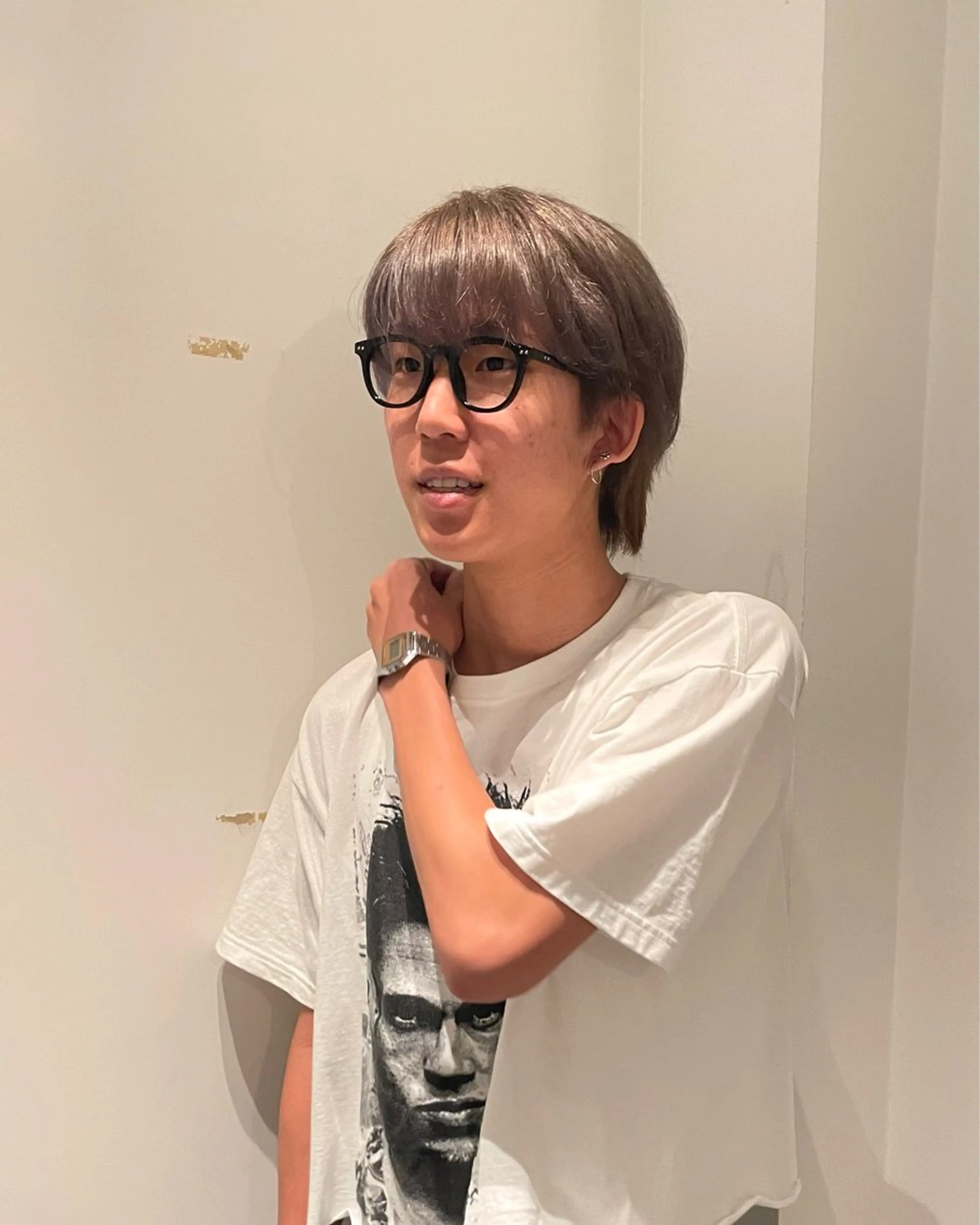 メンズ カット ヘアカラー トリートメント 向坂 亜美のヘアスタイル