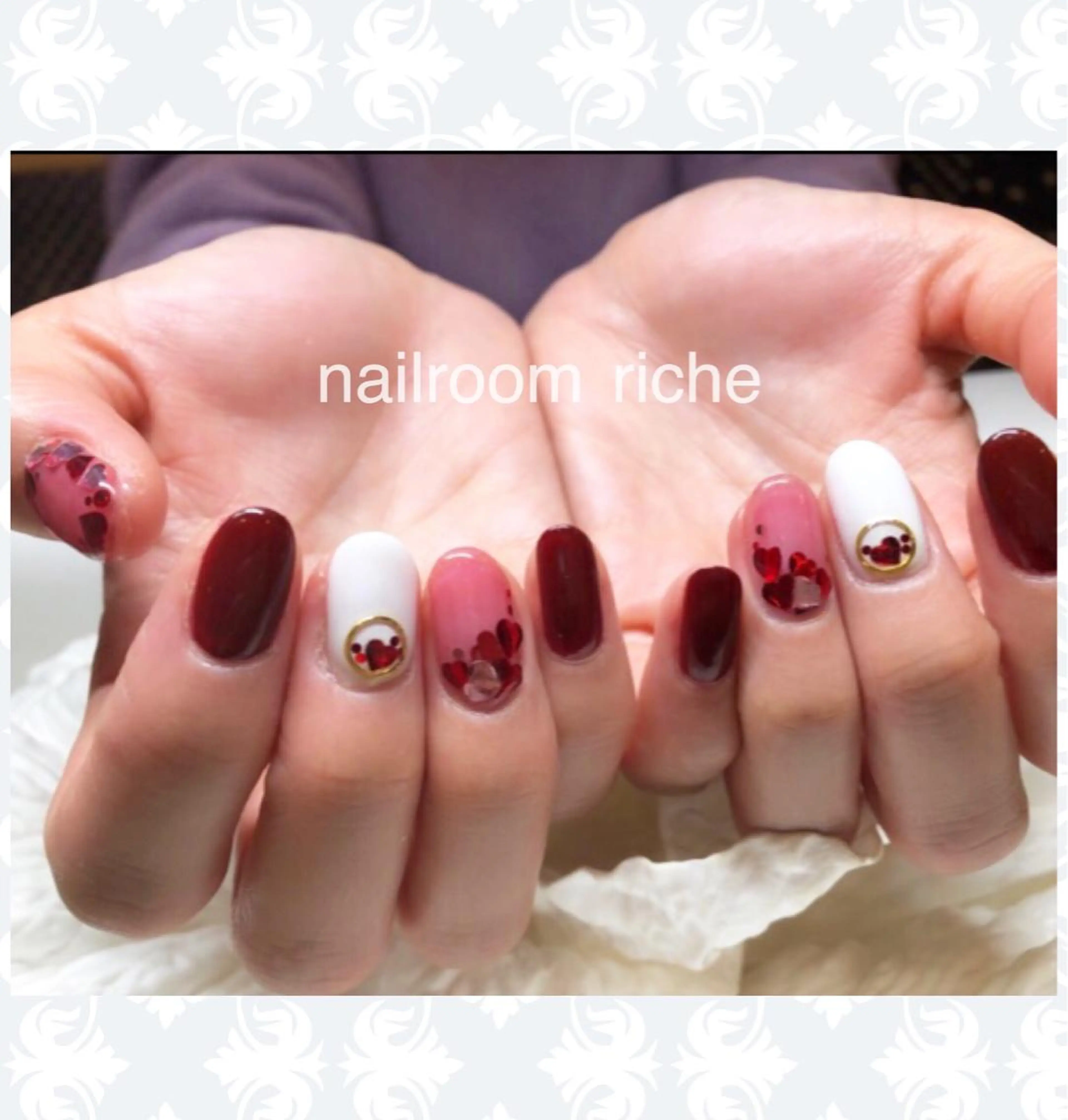 ネイル ハンドネイル nailroom richeのネイルデザイン