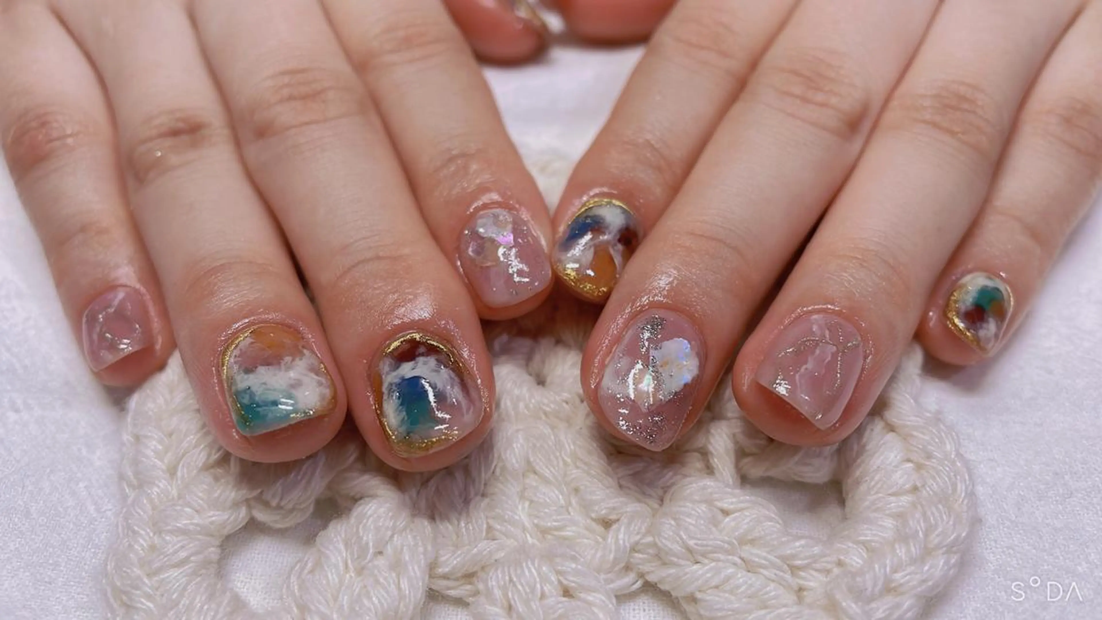 ネイル ハンドネイル ネイリスト ❄️ユキ(店長)❄️のネイルデザイン