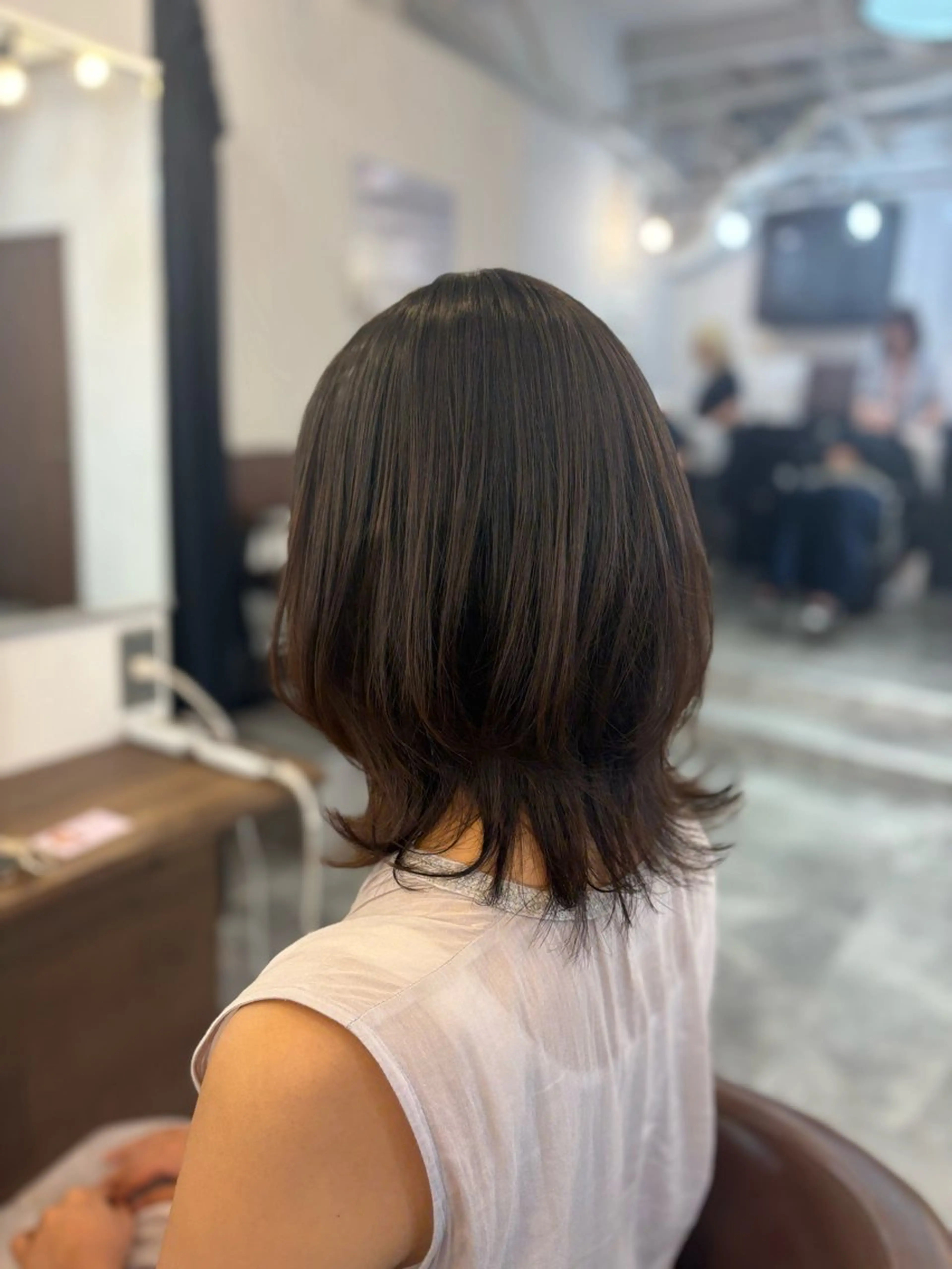 ミディアム レディースカット無料 ✨️みずか💜のヘアスタイル