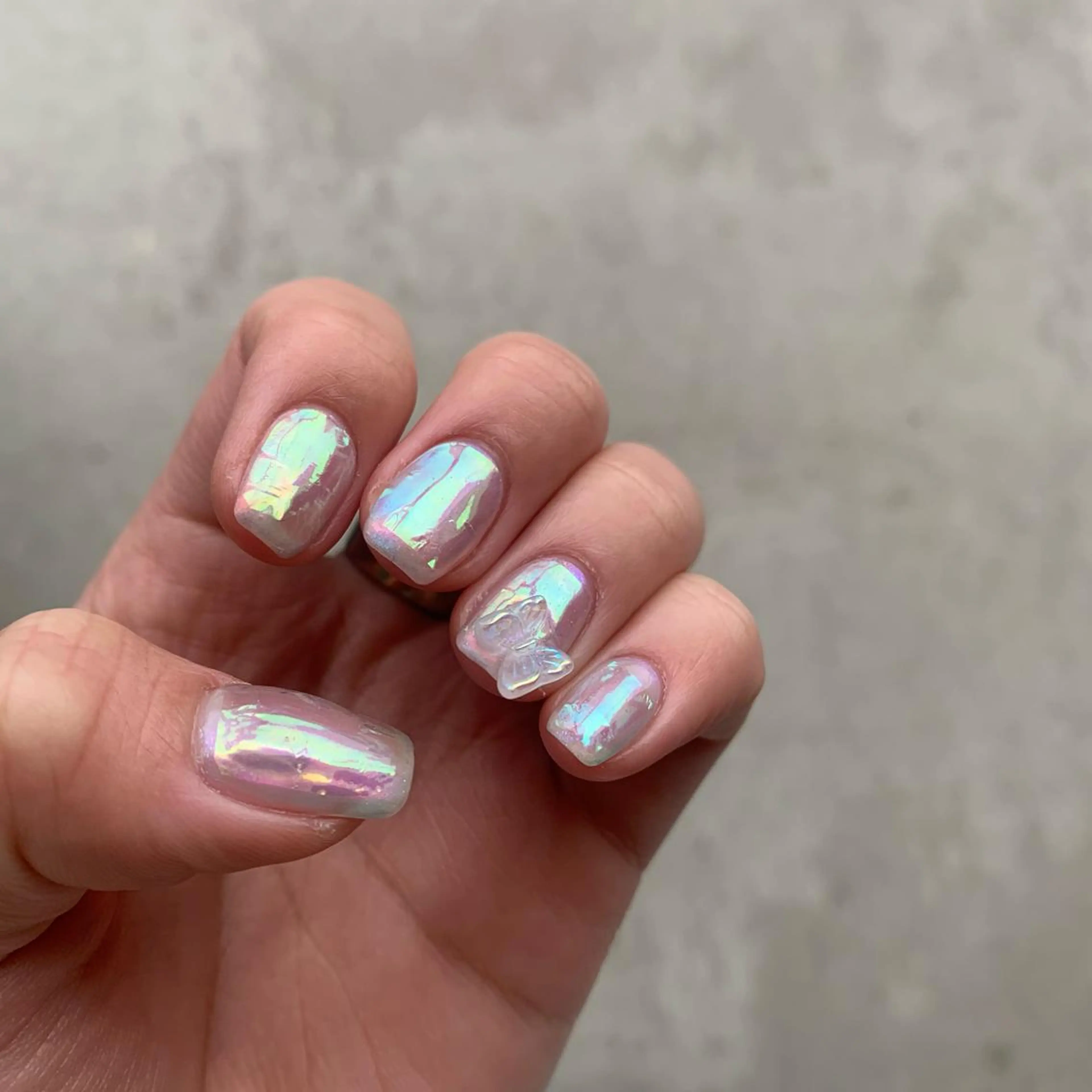 ネイル 氷ネイル・うるうるネイル ハンドネイル 鈴木 まゆのネイルデザイン