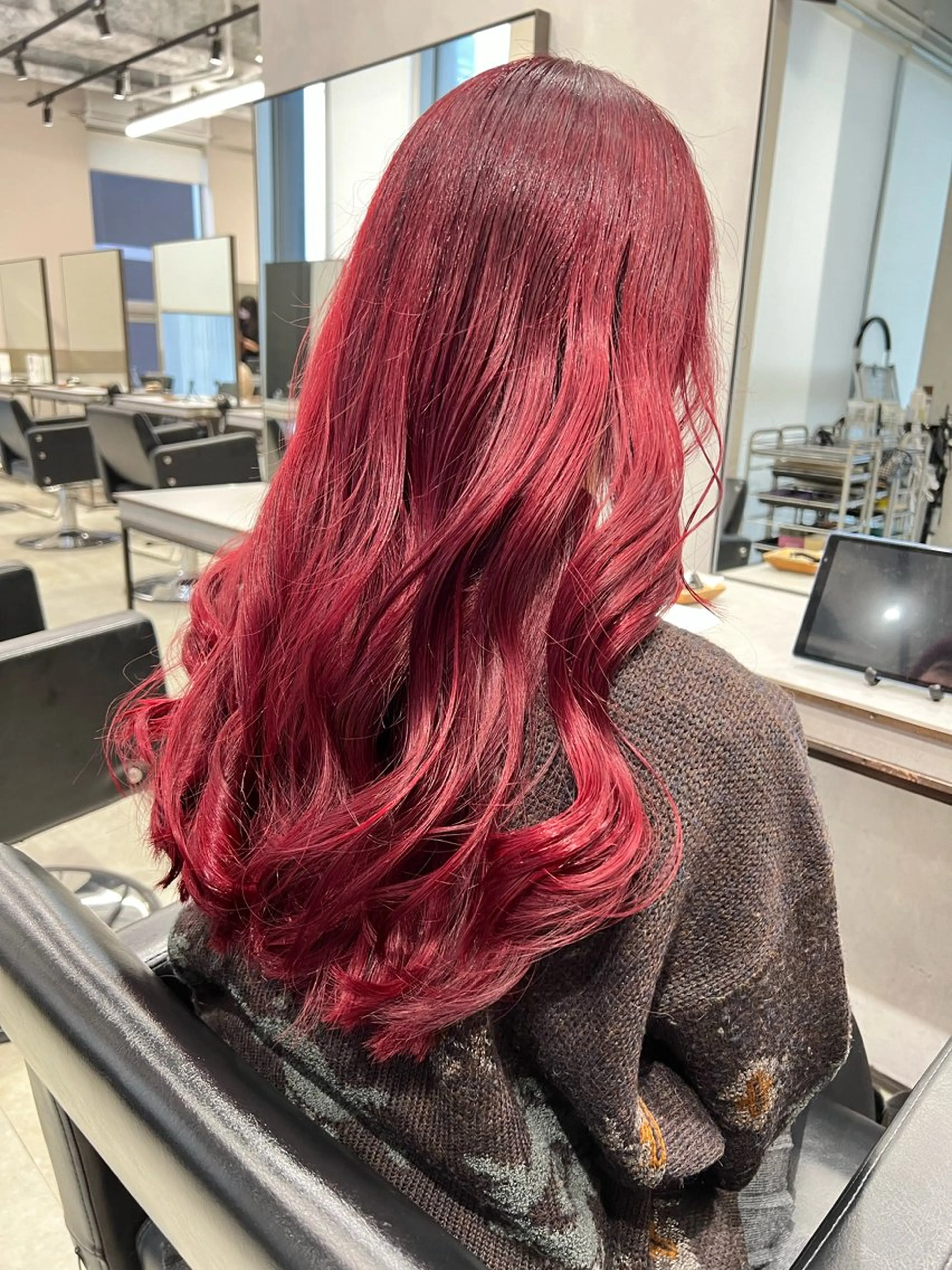 ロング カラースペシャリスト ・齊藤 羽瑠輝のヘアスタイル