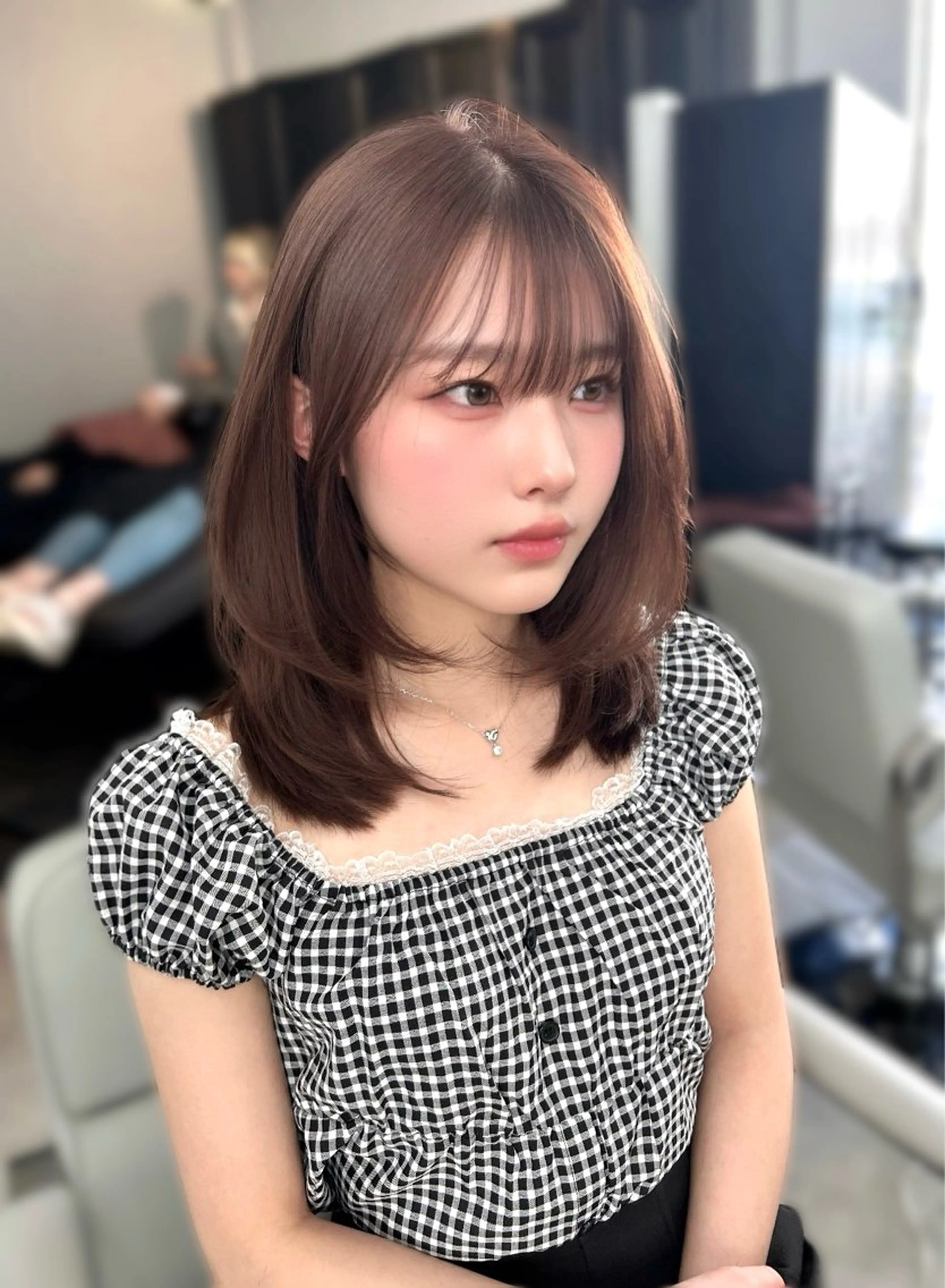 ミディアム カラー カット ヘアカラー トリートメント I’ve所属・💘大人可愛く💘 Natsuki❥❥❥のヘアスタイル