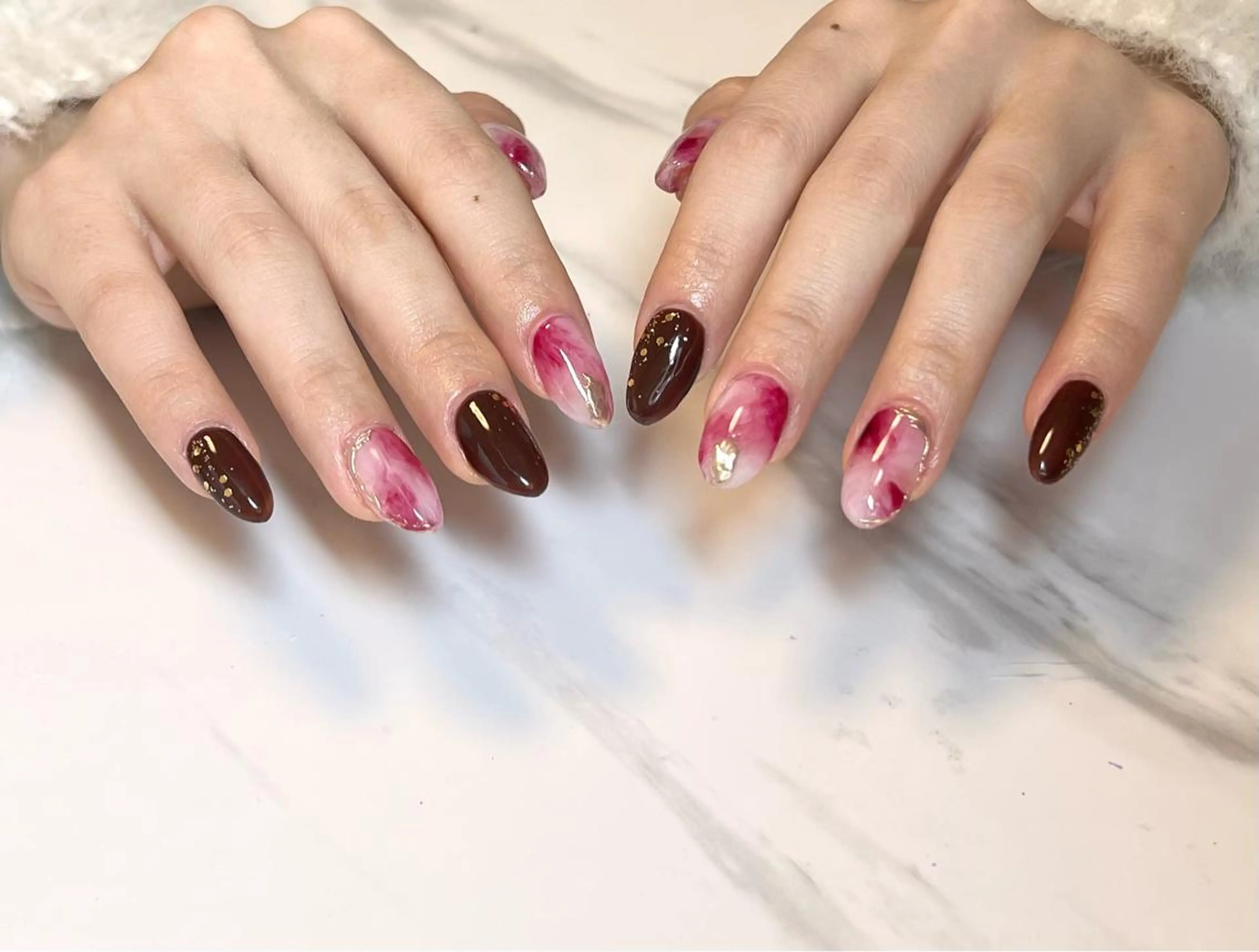 セミロング ネイリスト シンのネイルデザイン