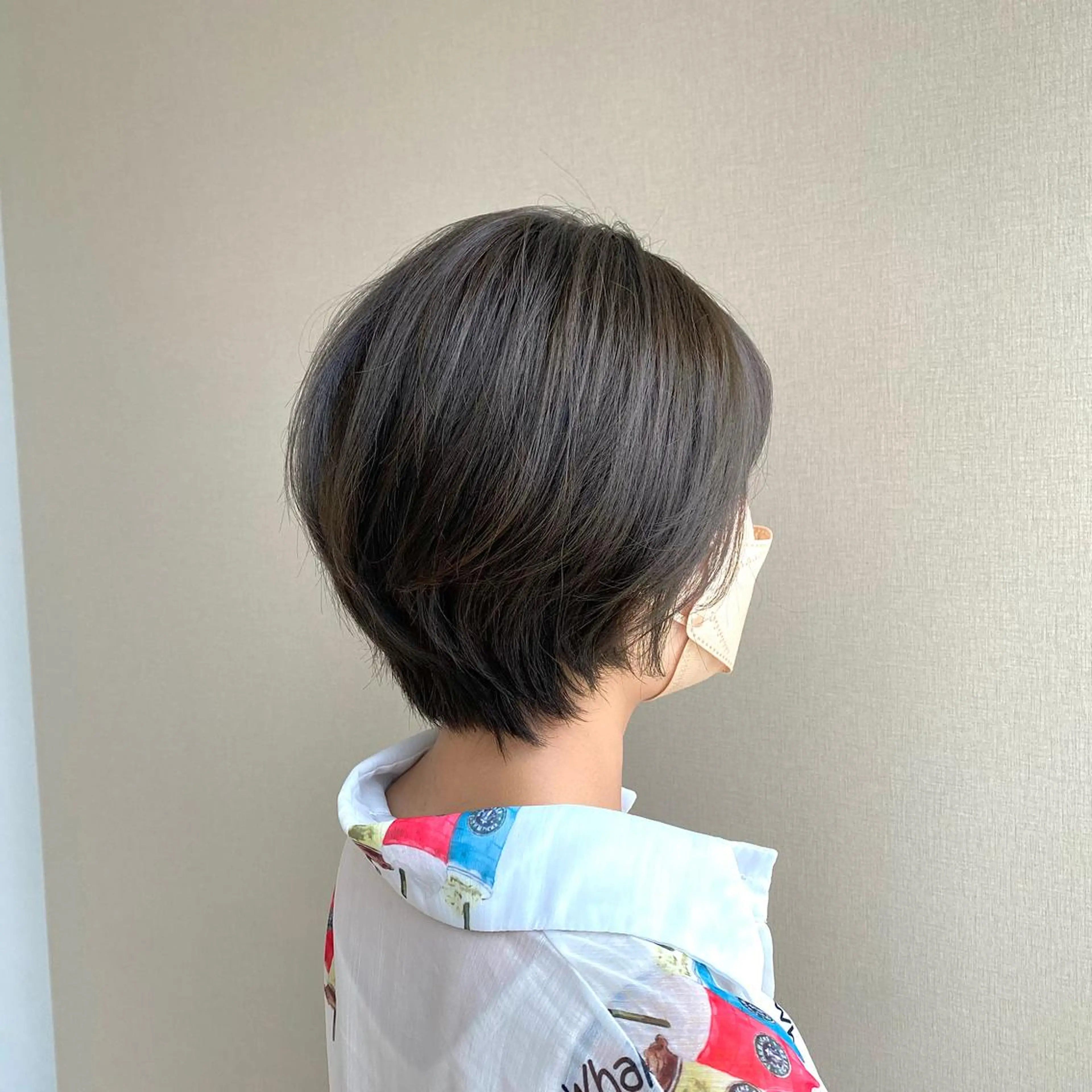 ショート ナチュラル*艶* 蒲生四丁目*山保美月のヘアスタイル