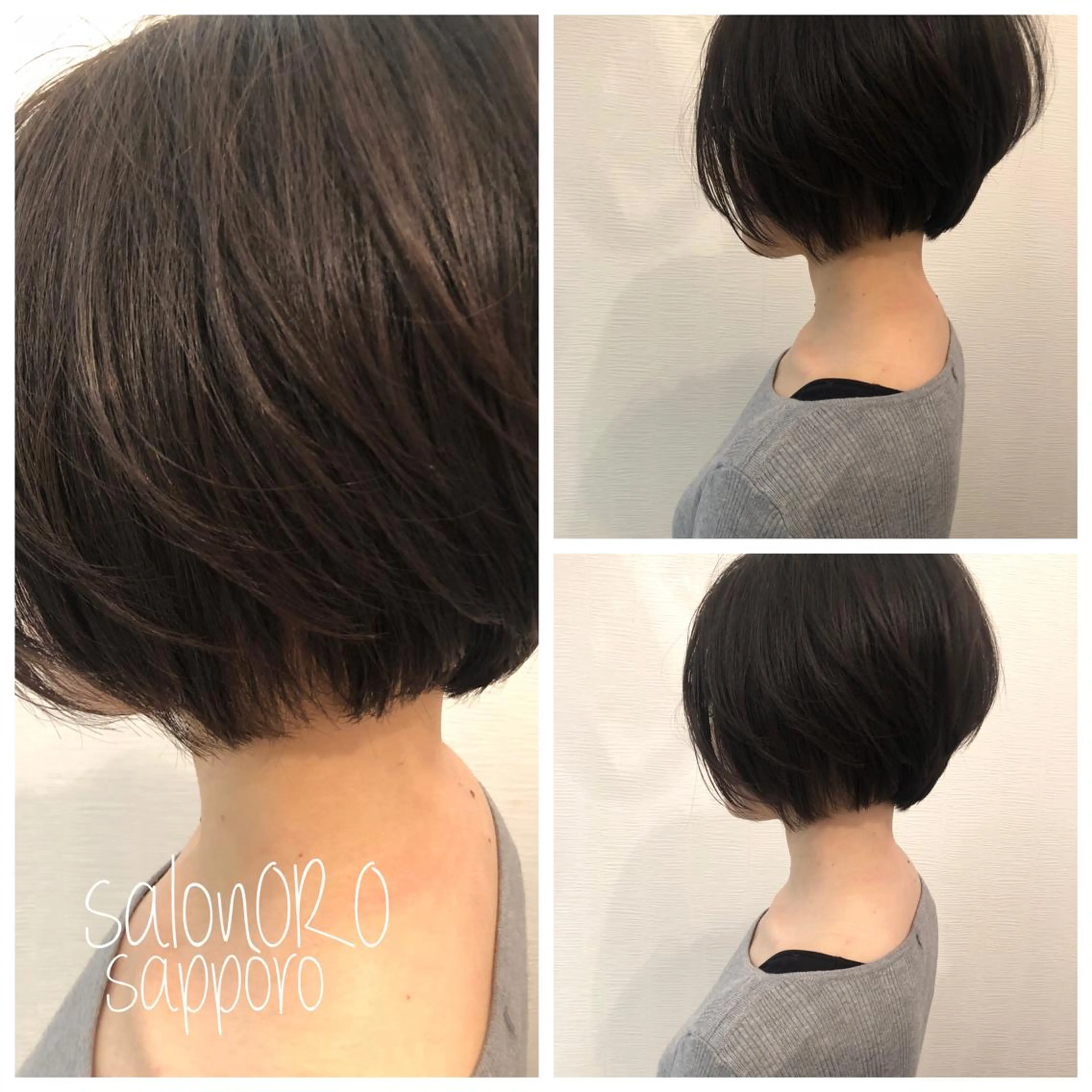 ショート カット トリートメント 平川 友希子のヘアスタイル
