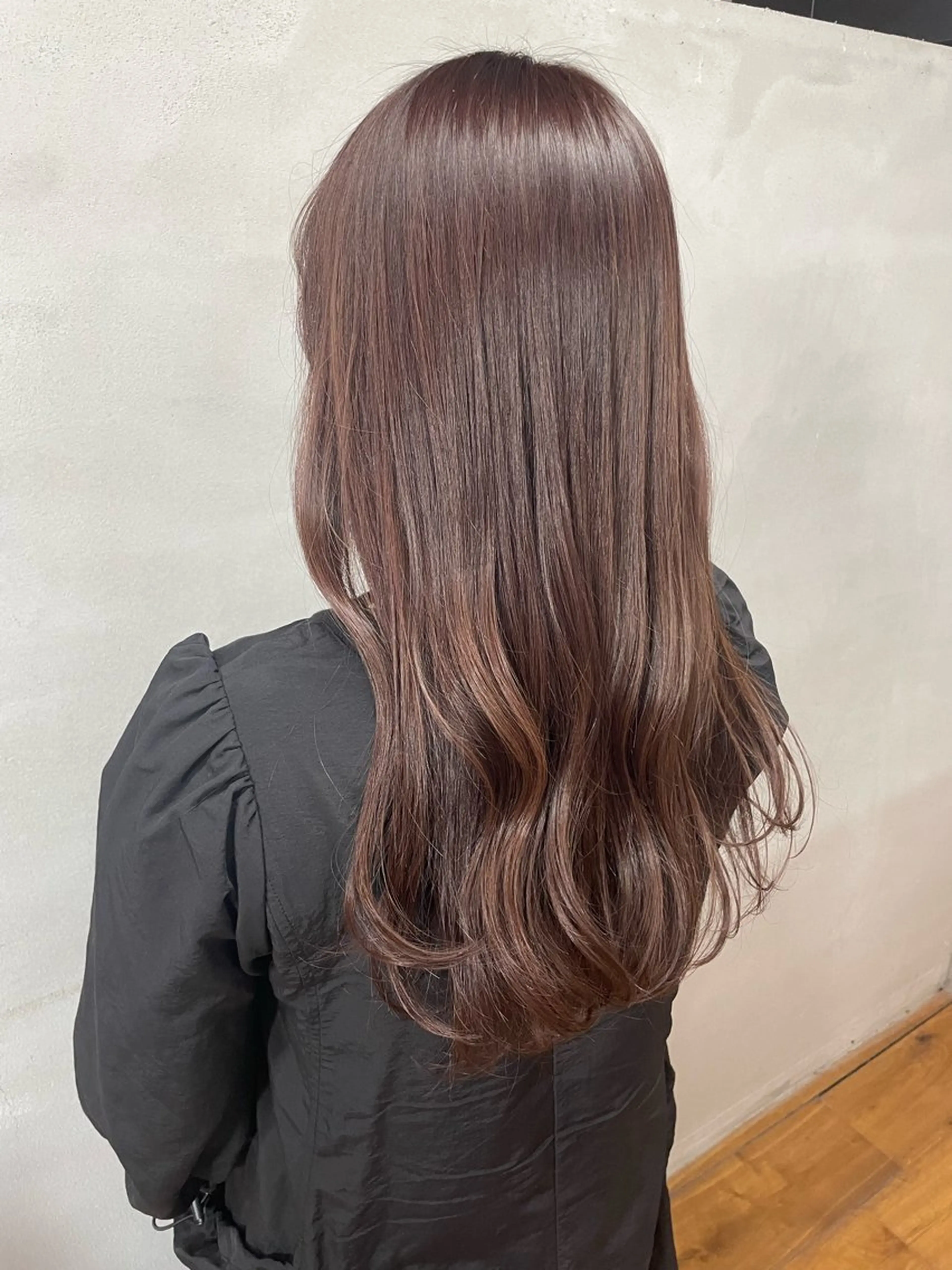 ロング カラー アッシュ ラベンダーカラー ラベンダーアッシュ カット ヘアカラー 女性リピ90%🍨 🩷佐藤みずきのヘアスタイル